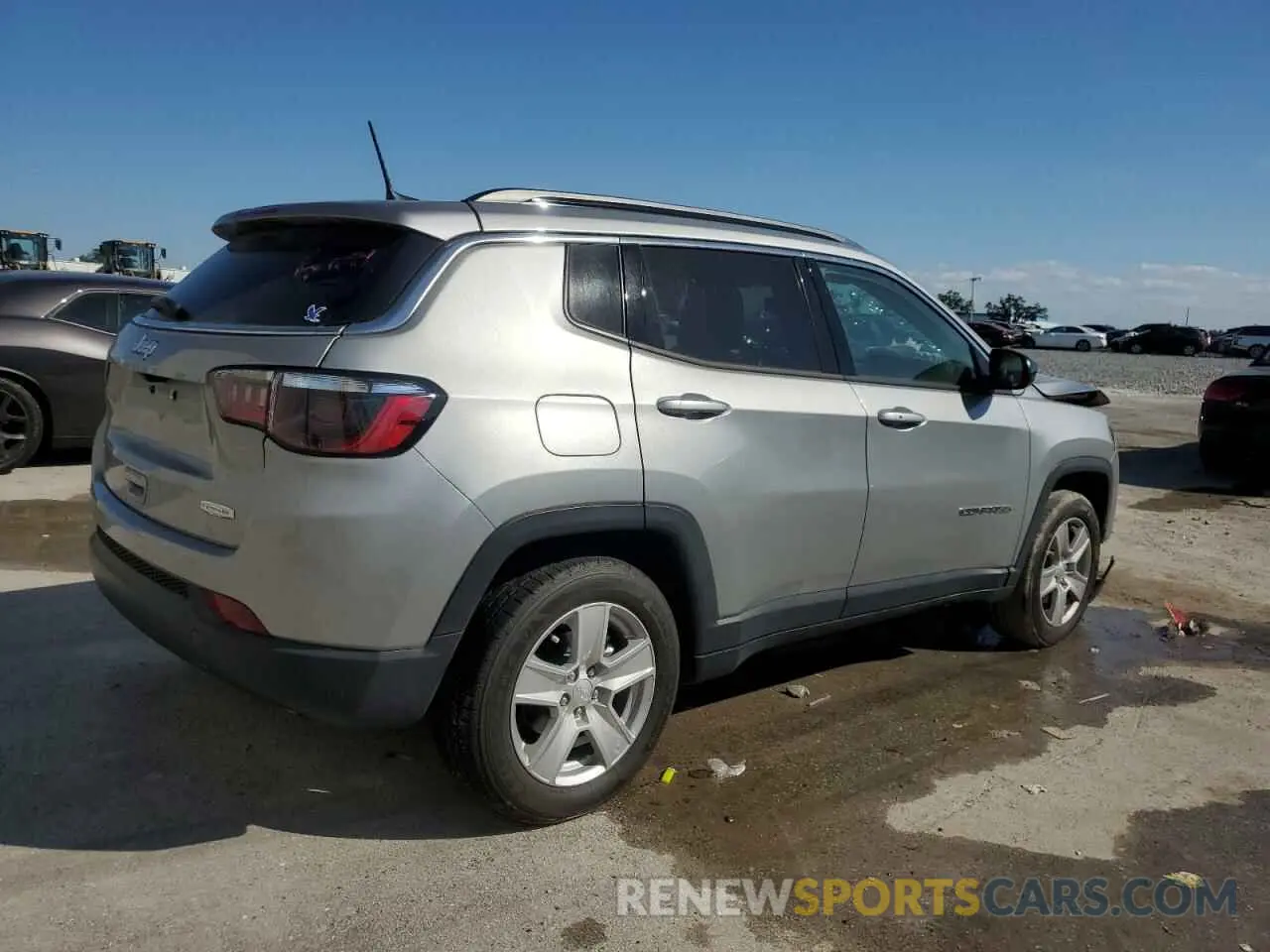 3 fotografías del automóvil dañado 3C4NJCBB0NT192422 JEEP COMPASS 2022
