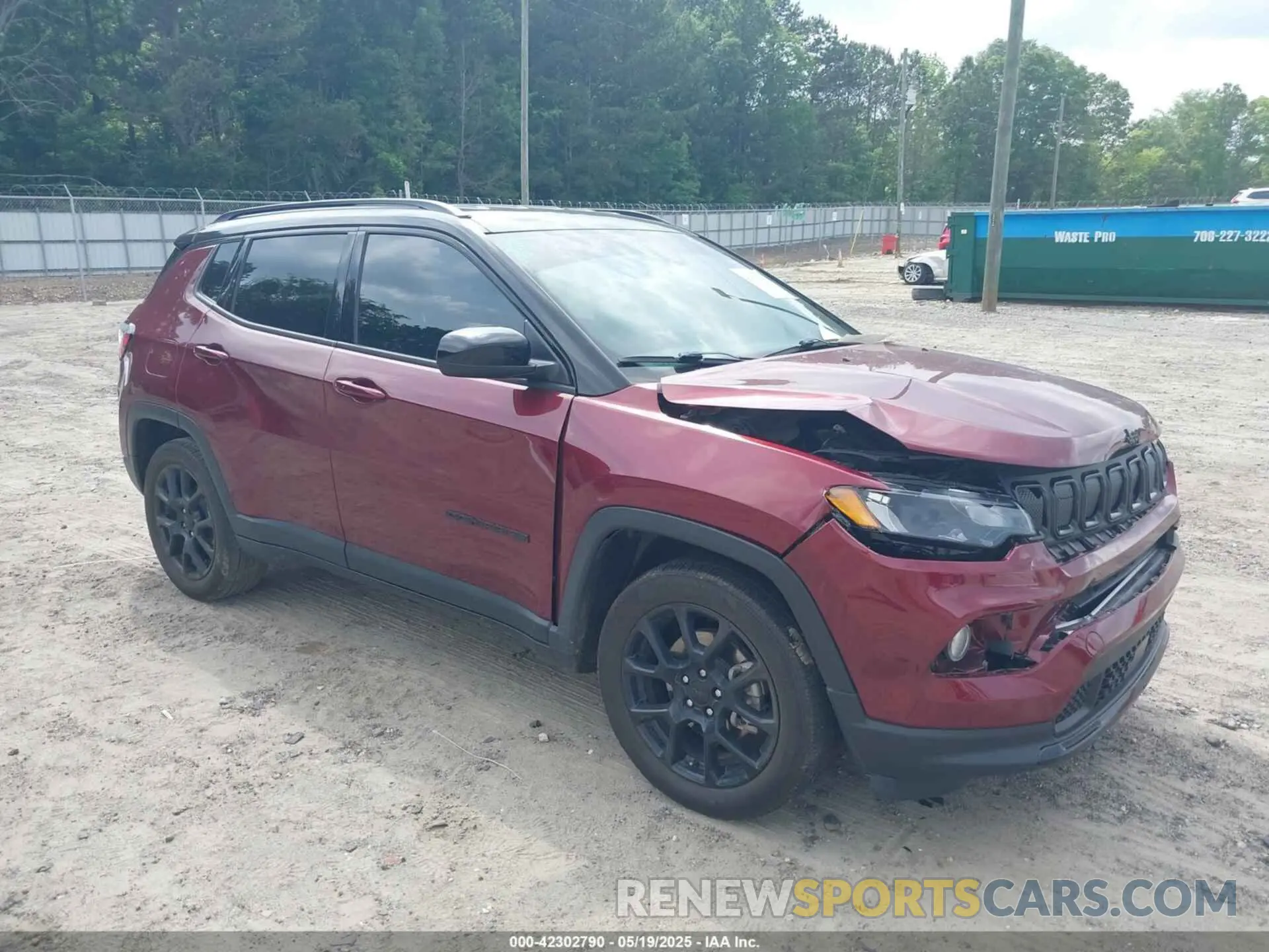 1 fotografías del automóvil dañado 3C4NJCBB2NT210970 JEEP COMPASS 2022