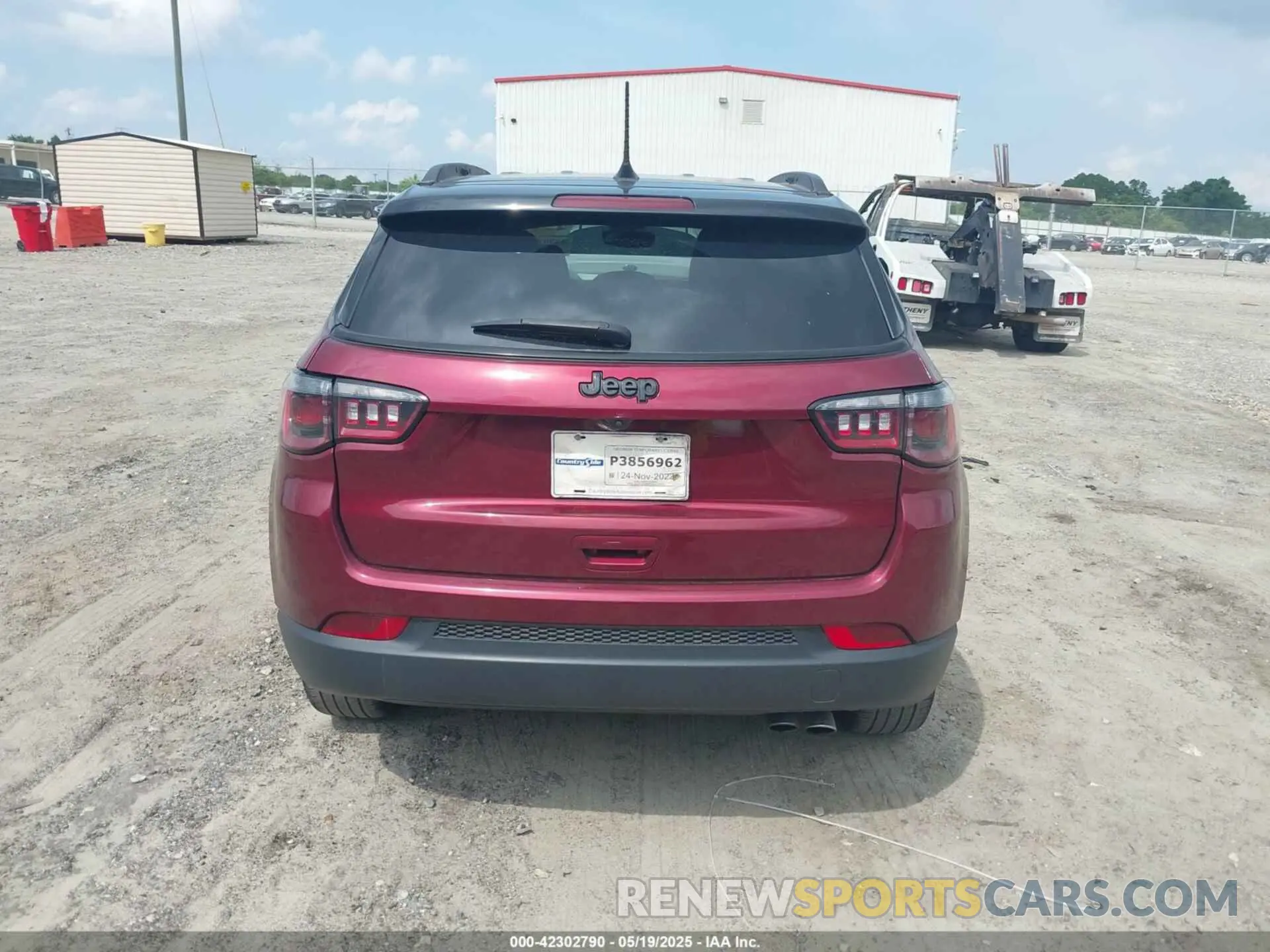16 fotografías del automóvil dañado 3C4NJCBB2NT210970 JEEP COMPASS 2022