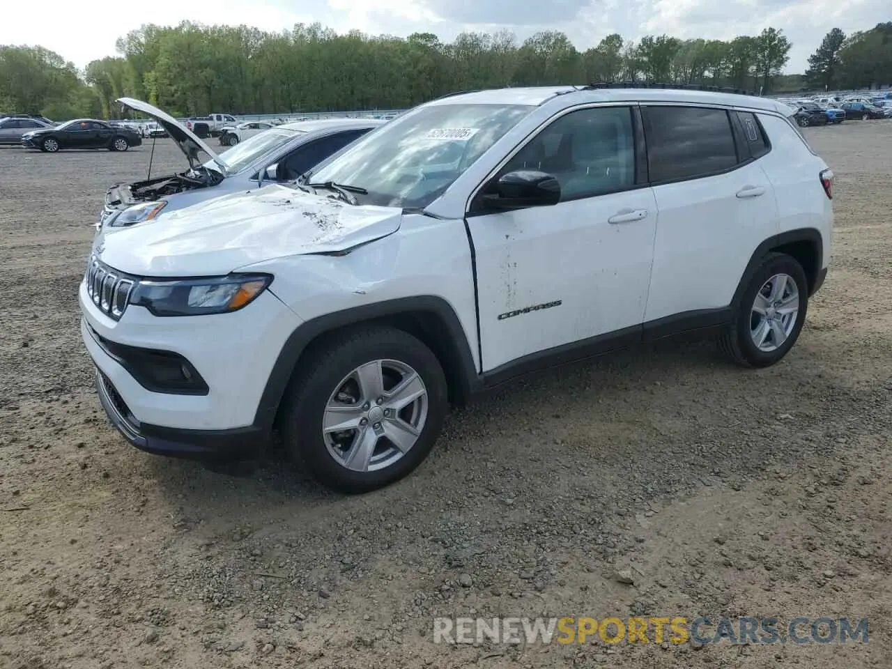 1 fotografías del automóvil dañado 3C4NJCBB2NT234332 JEEP COMPASS 2022