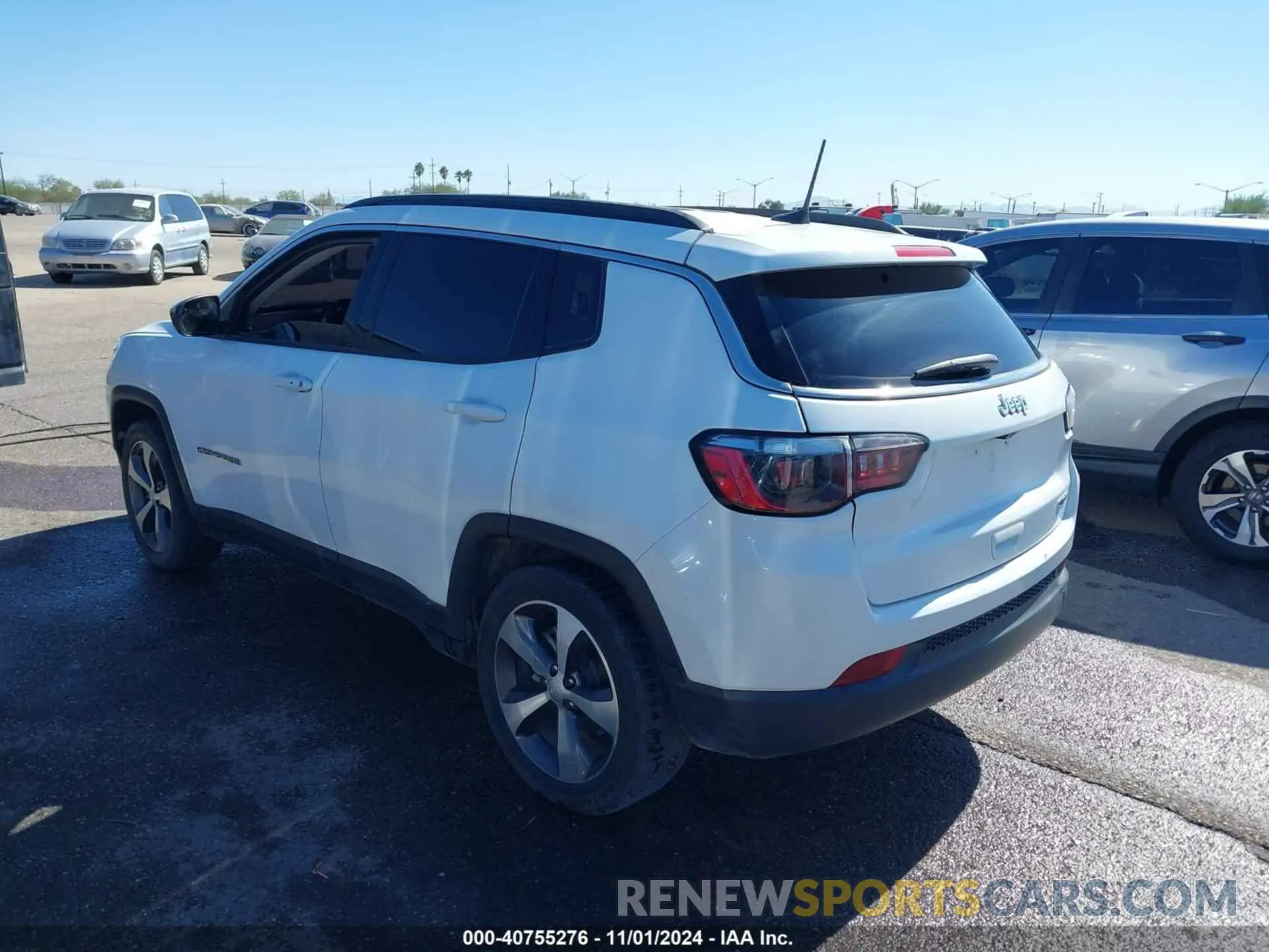3 fotografías del automóvil dañado 3C4NJCBB3NT202358 JEEP COMPASS 2022