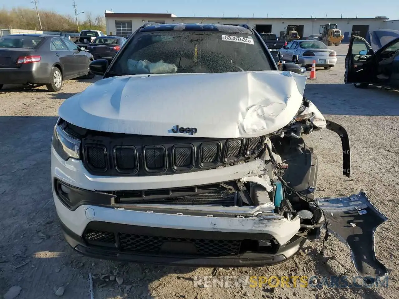 5 fotografías del automóvil dañado 3C4NJCBB3NT225638 JEEP COMPASS 2022
