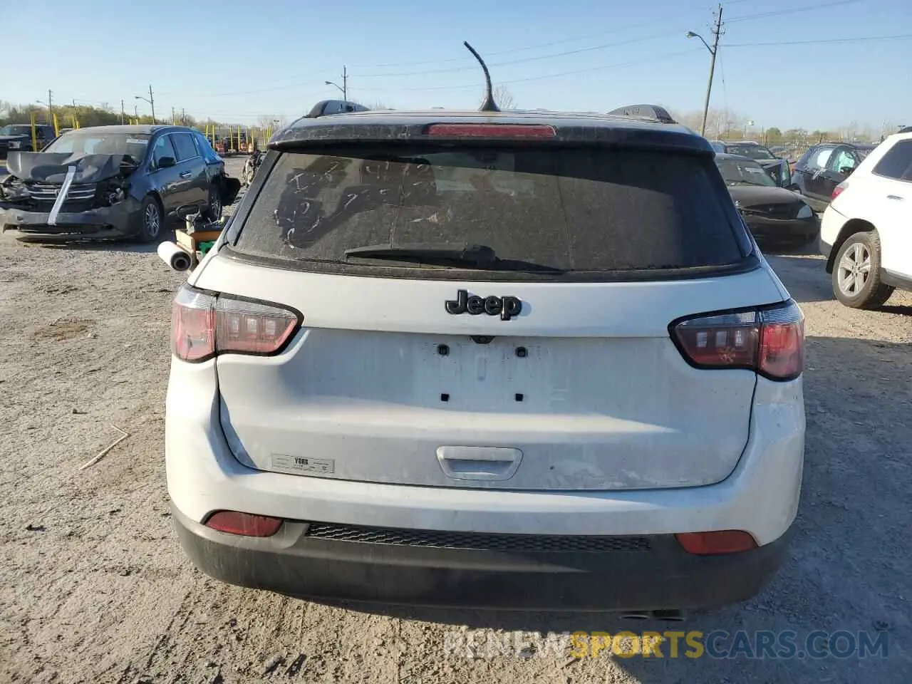6 fotografías del automóvil dañado 3C4NJCBB3NT225638 JEEP COMPASS 2022