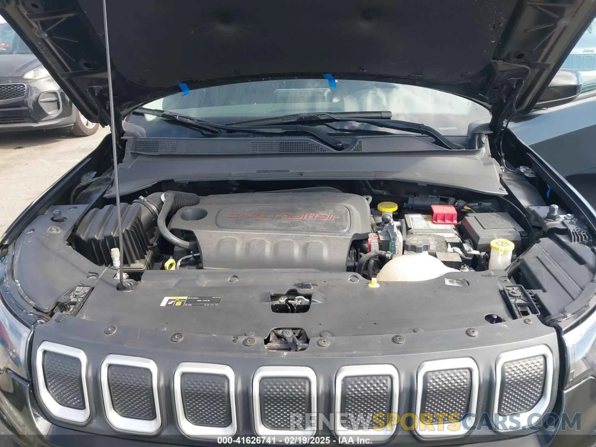10 fotografías del automóvil dañado 3C4NJCBB5NT139442 JEEP COMPASS 2022