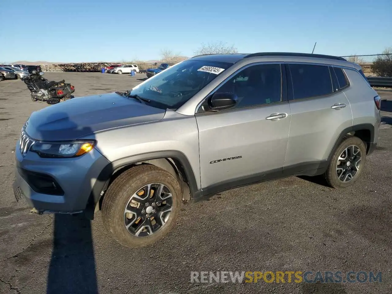 1 fotografías del automóvil dañado 3C4NJCBB6NT119314 JEEP COMPASS 2022