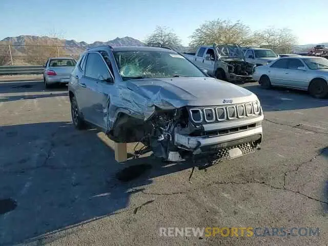 11 fotografías del automóvil dañado 3C4NJCBB6NT119314 JEEP COMPASS 2022
