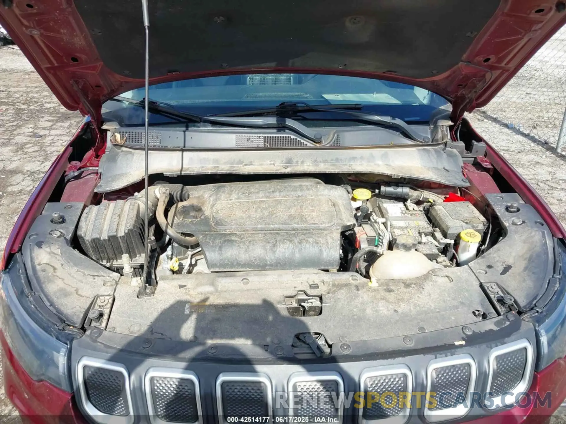 10 fotografías del automóvil dañado 3C4NJCBB6NT119409 JEEP COMPASS 2022