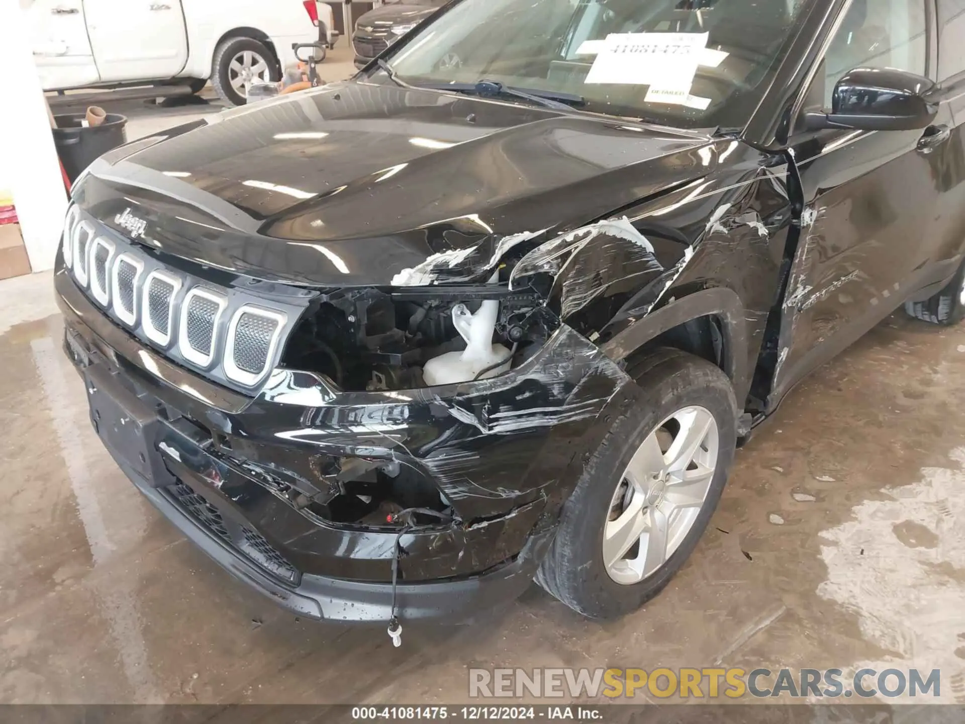 6 fotografías del automóvil dañado 3C4NJCBB6NT139191 JEEP COMPASS 2022