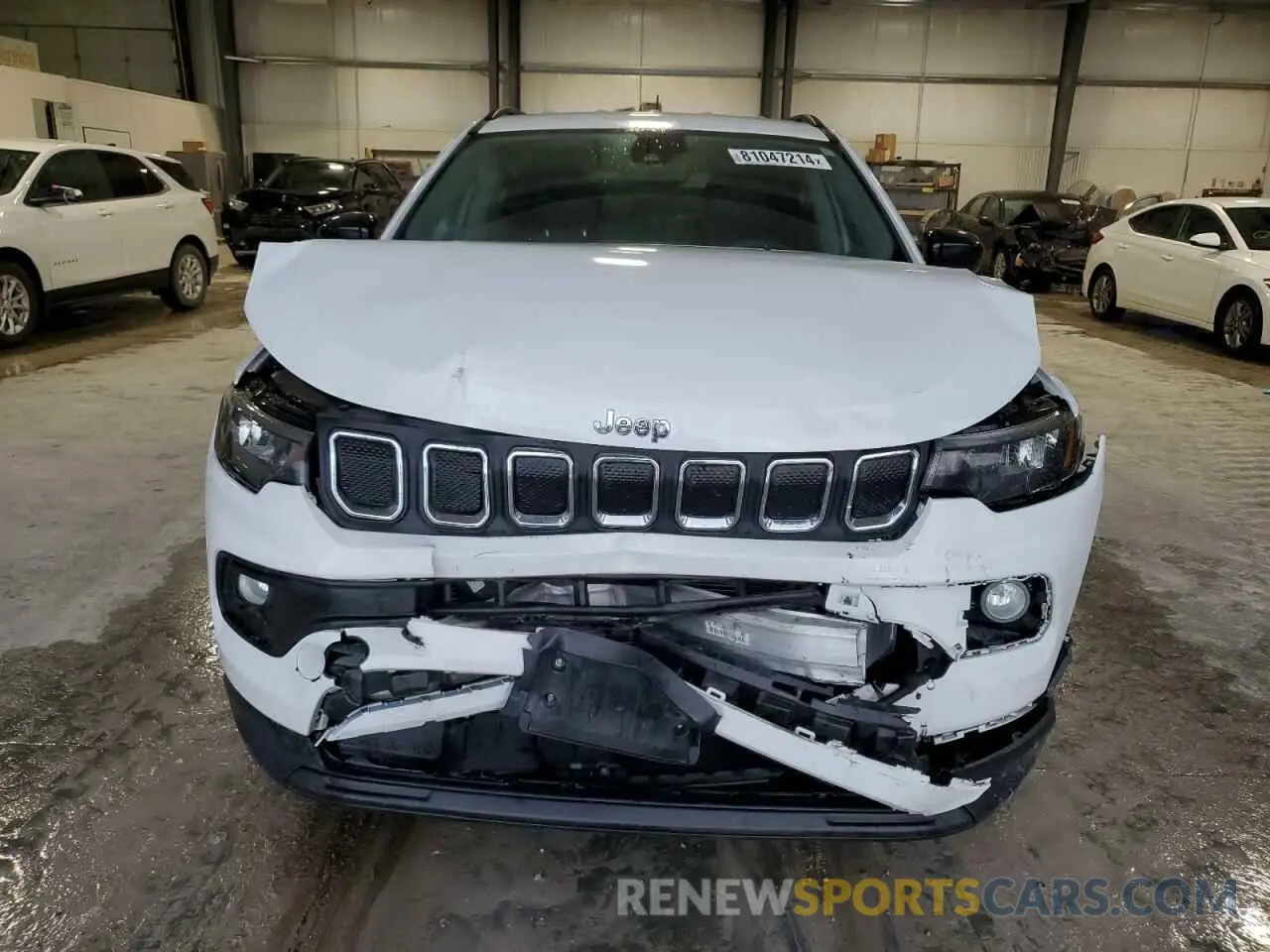 5 fotografías del automóvil dañado 3C4NJCBB6NT214391 JEEP COMPASS 2022