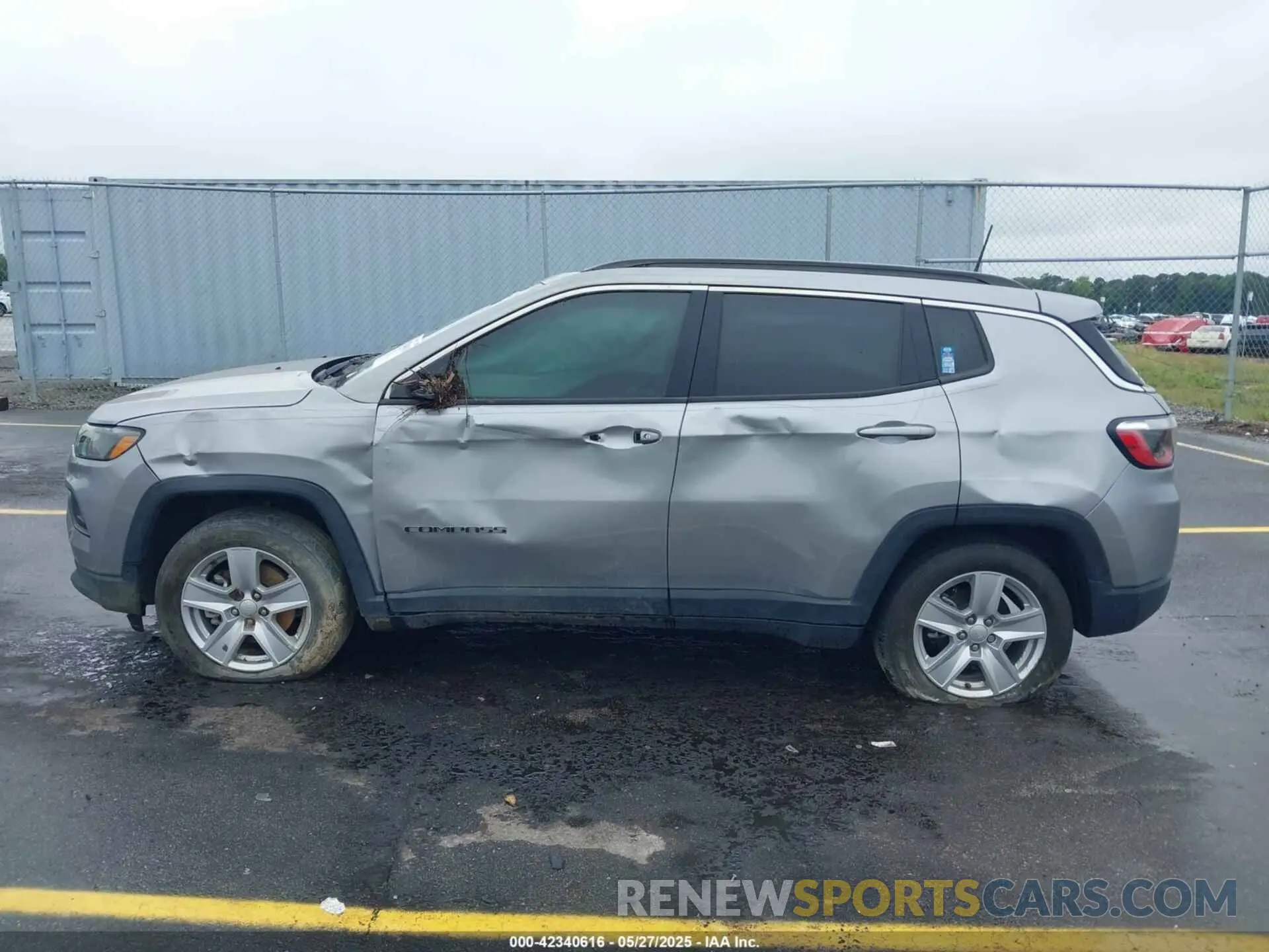 13 fotografías del automóvil dañado 3C4NJCBB6NT228906 JEEP COMPASS 2022