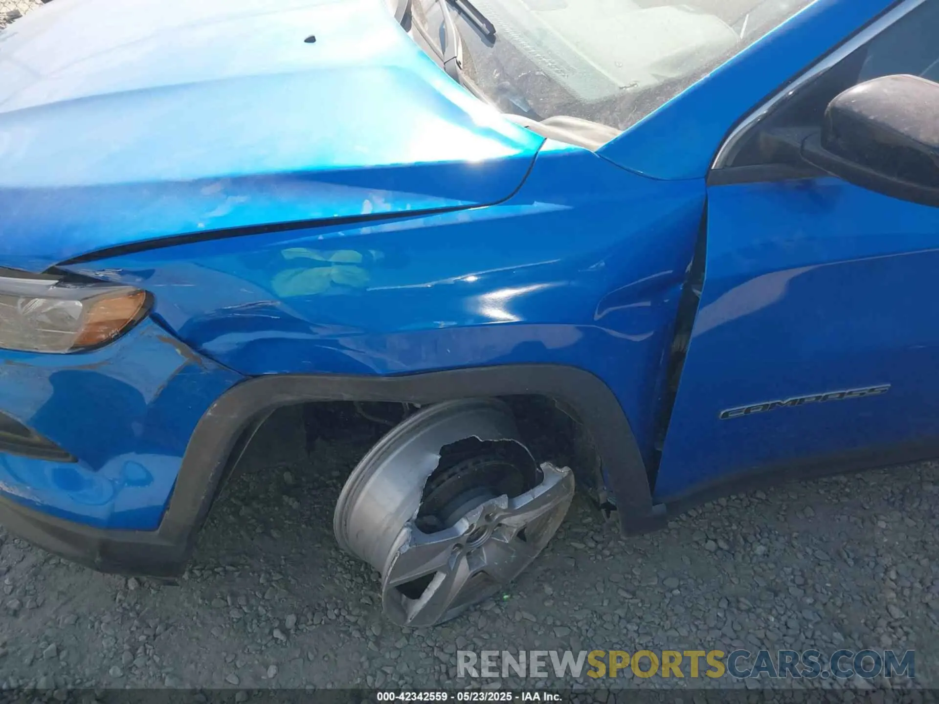 6 fotografías del automóvil dañado 3C4NJCBB6NT229148 JEEP COMPASS 2022