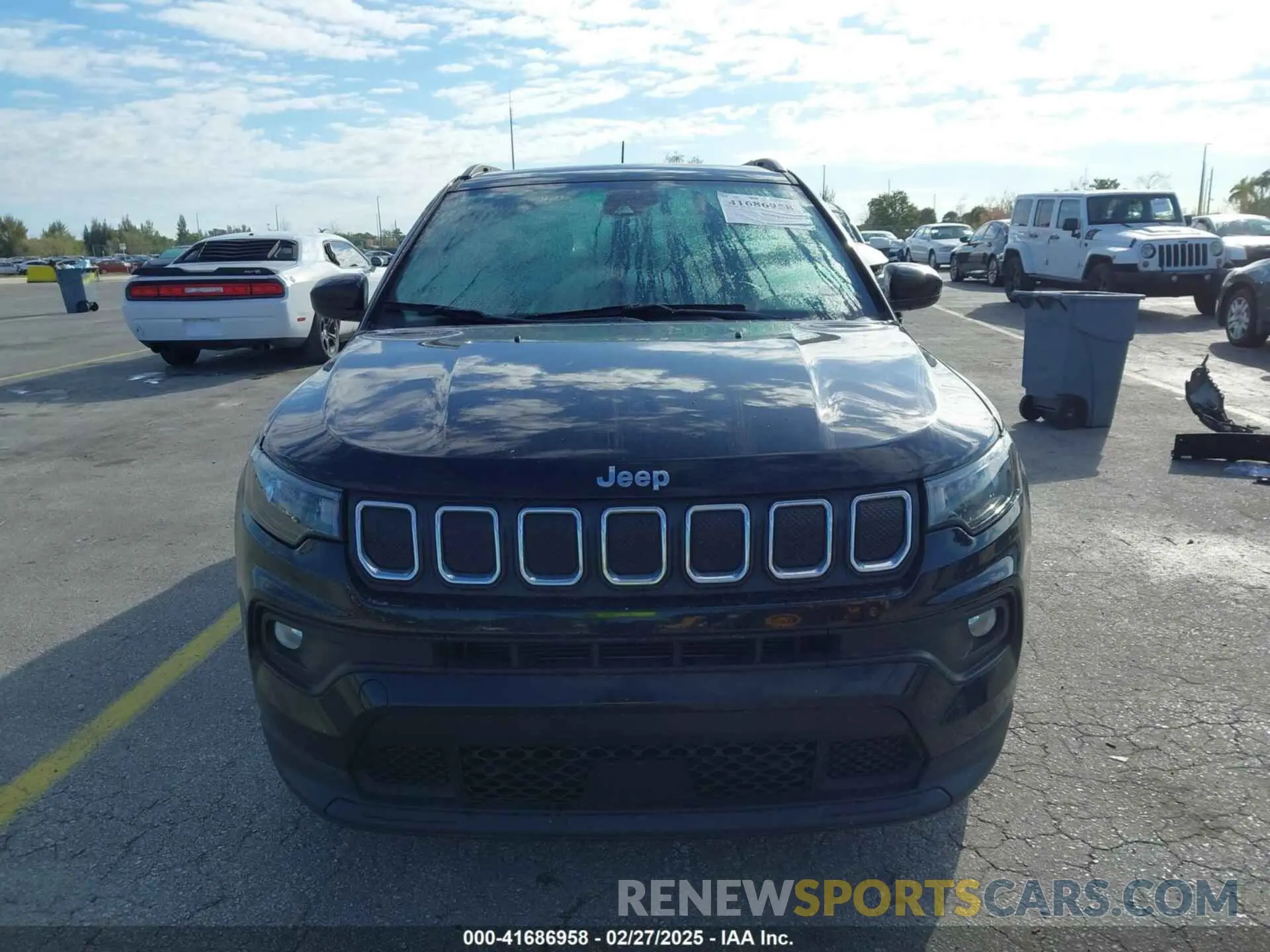 13 fotografías del automóvil dañado 3C4NJCBB6NT229344 JEEP COMPASS 2022
