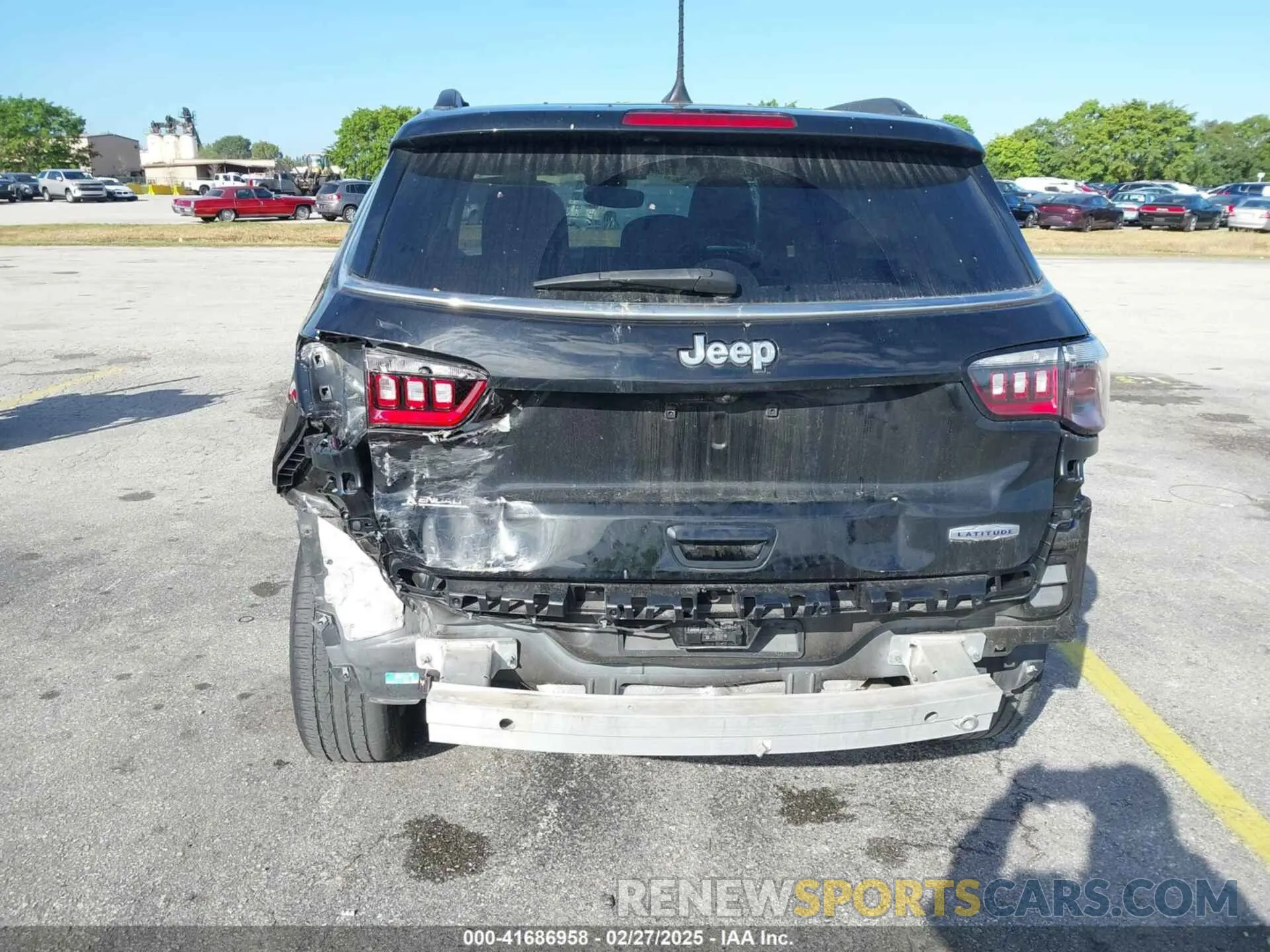 6 fotografías del automóvil dañado 3C4NJCBB6NT229344 JEEP COMPASS 2022