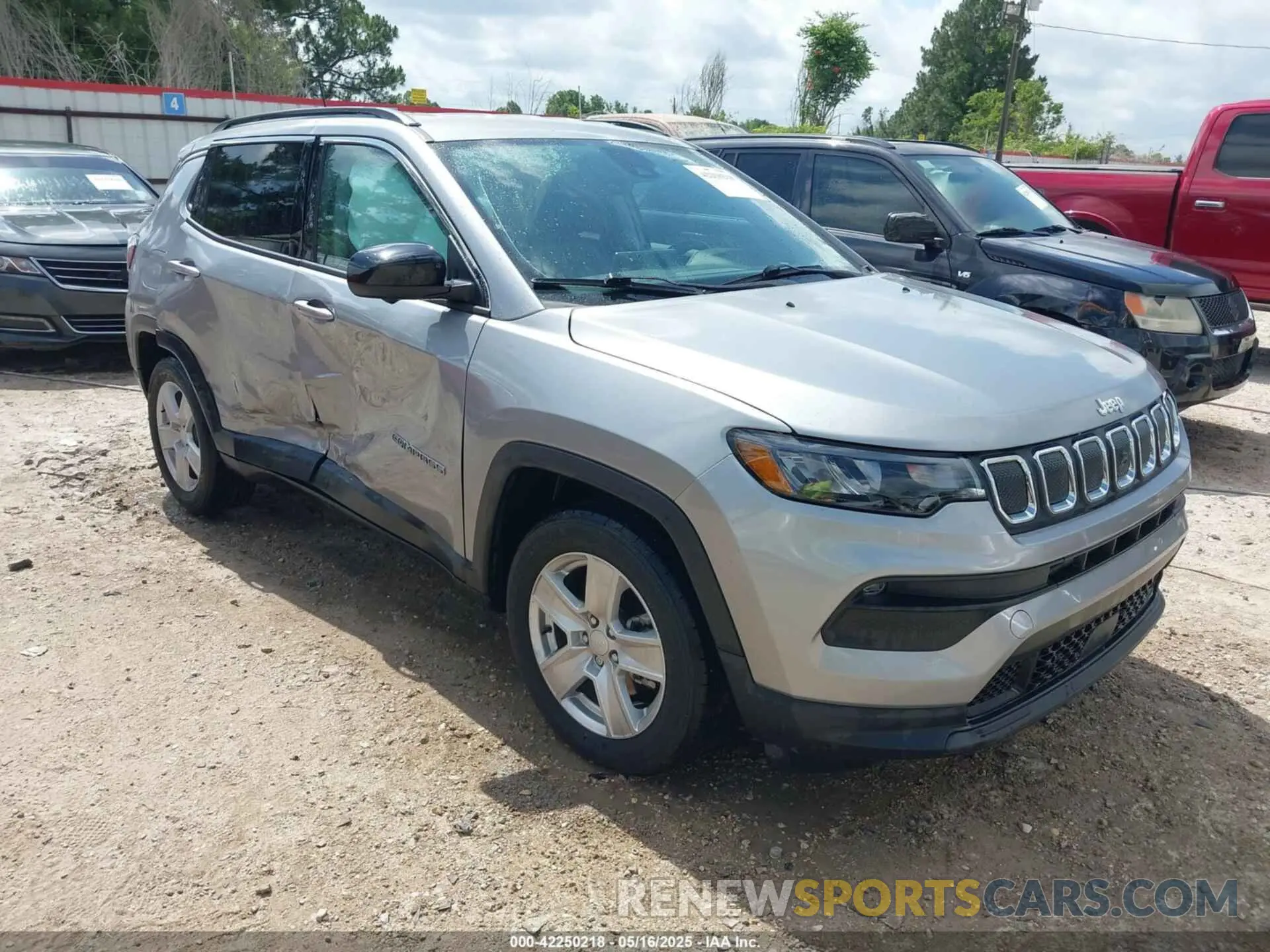 1 fotografías del automóvil dañado 3C4NJCBB7NT189257 JEEP COMPASS 2022