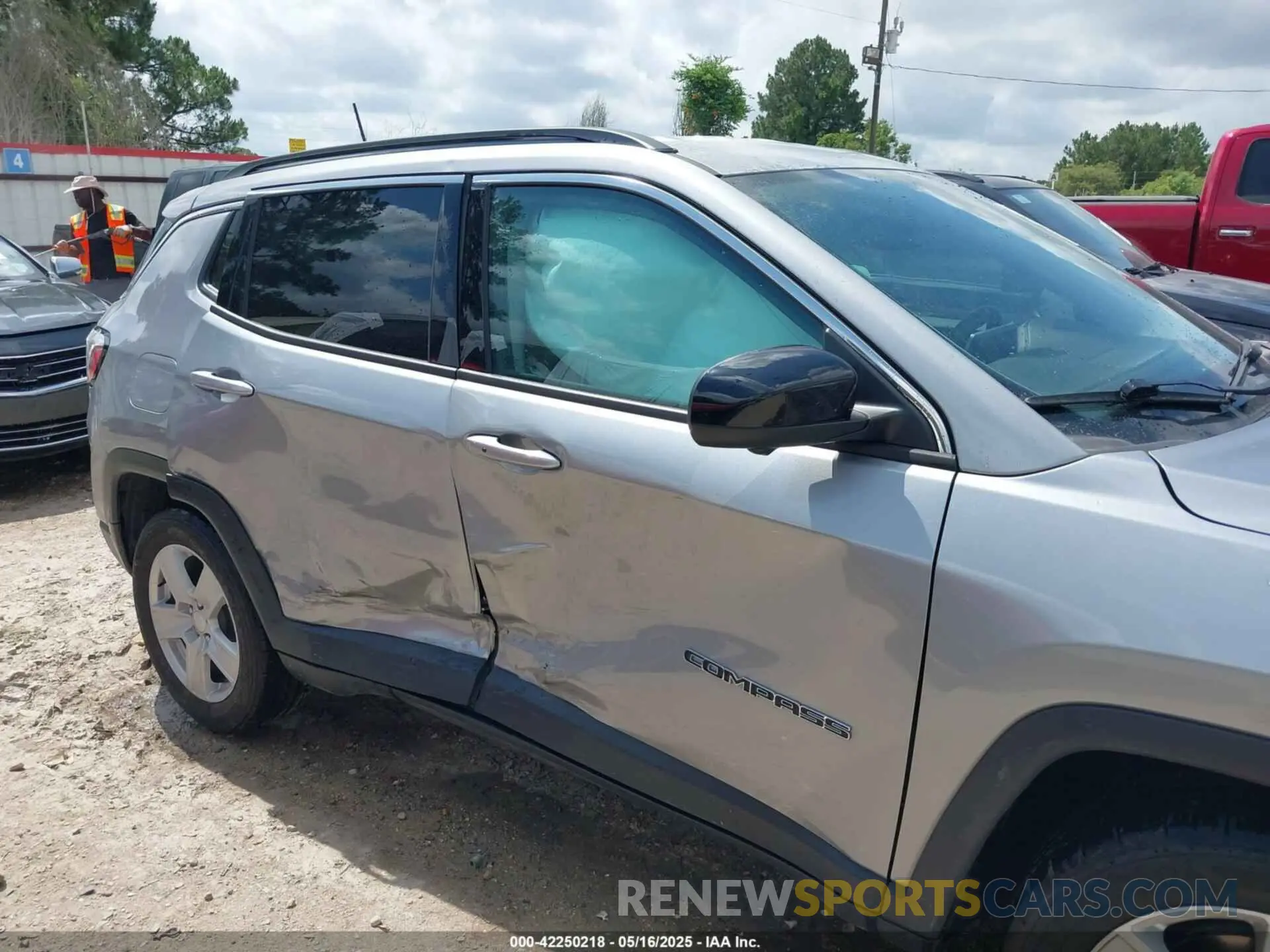 6 fotografías del automóvil dañado 3C4NJCBB7NT189257 JEEP COMPASS 2022