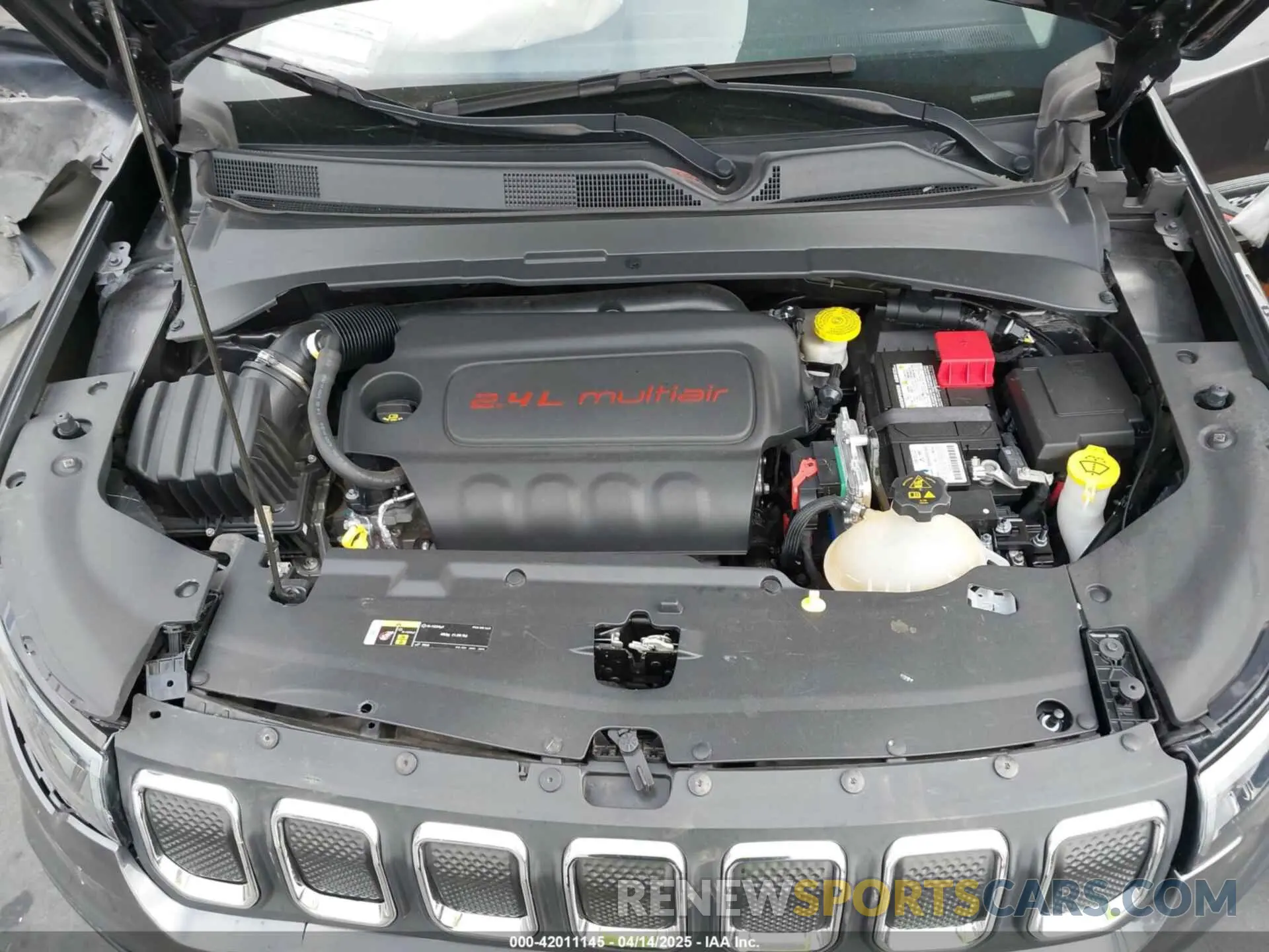 10 fotografías del automóvil dañado 3C4NJCBB8NT188411 JEEP COMPASS 2022