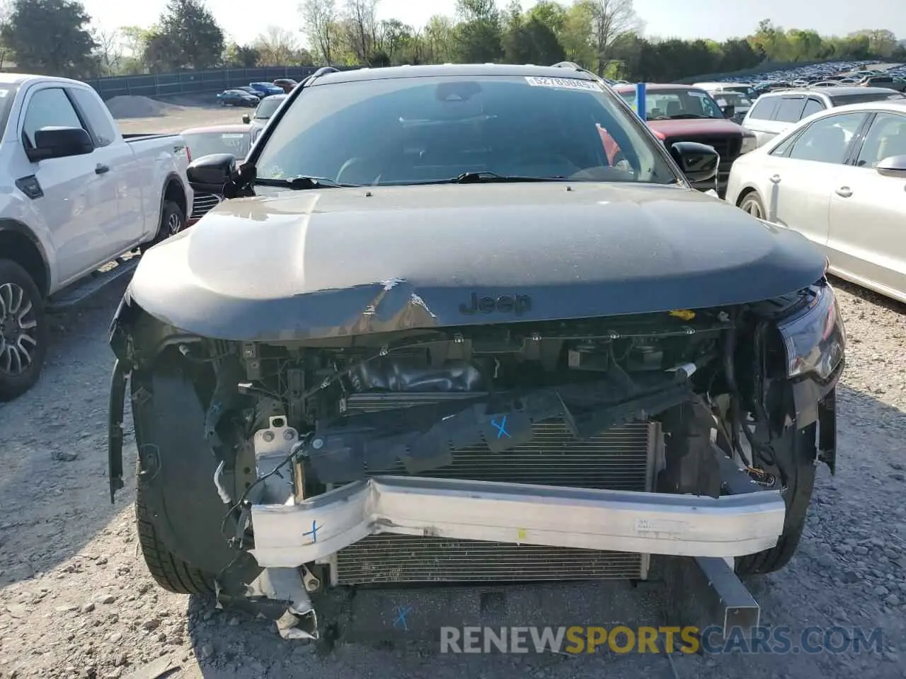 5 fotografías del automóvil dañado 3C4NJCBB8NT234318 JEEP COMPASS 2022