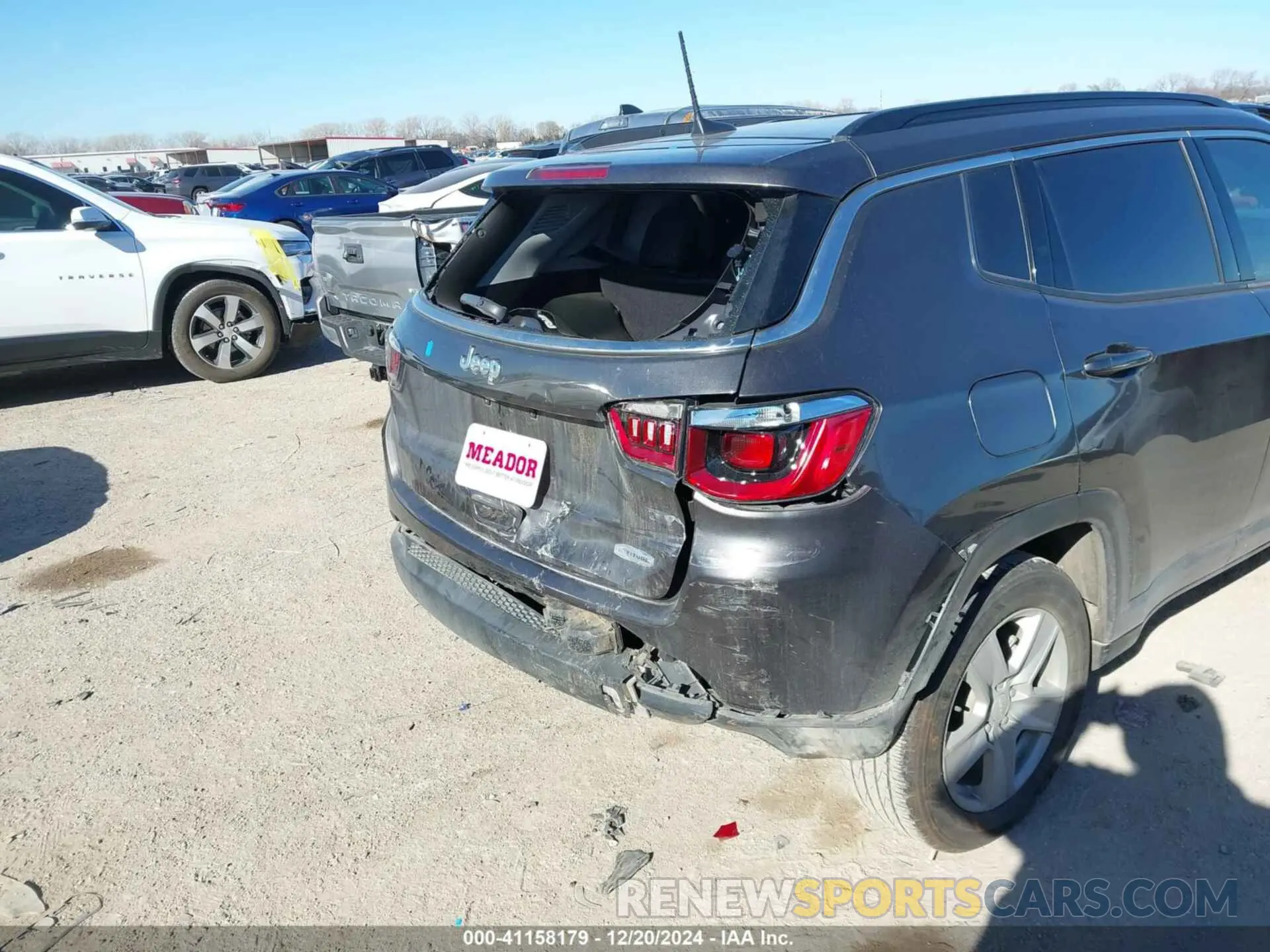 6 fotografías del automóvil dañado 3C4NJCBB9NT137192 JEEP COMPASS 2022