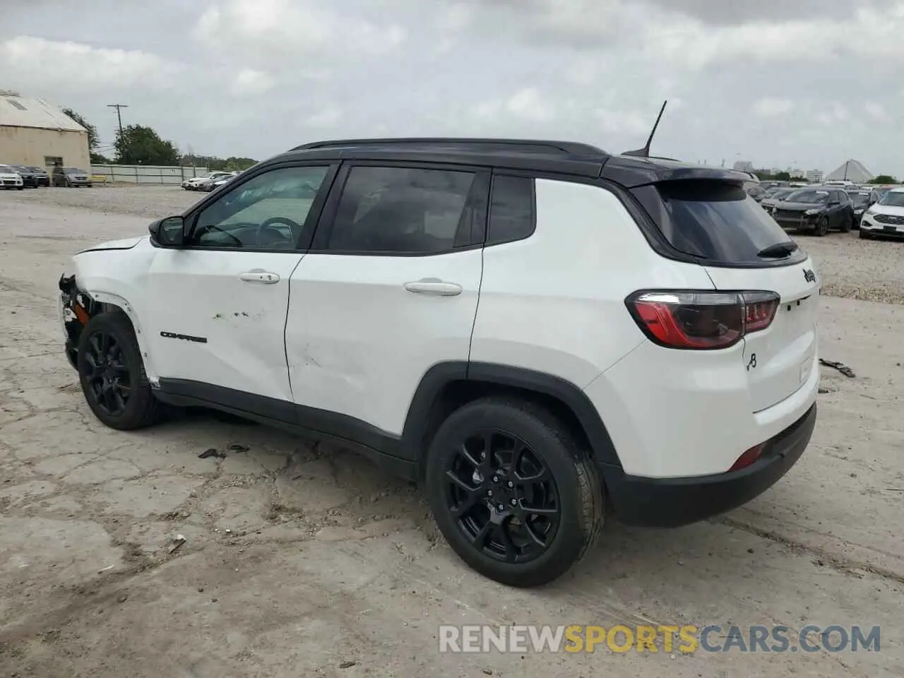 2 fotografías del automóvil dañado 3C4NJCBB9NT211131 JEEP COMPASS 2022
