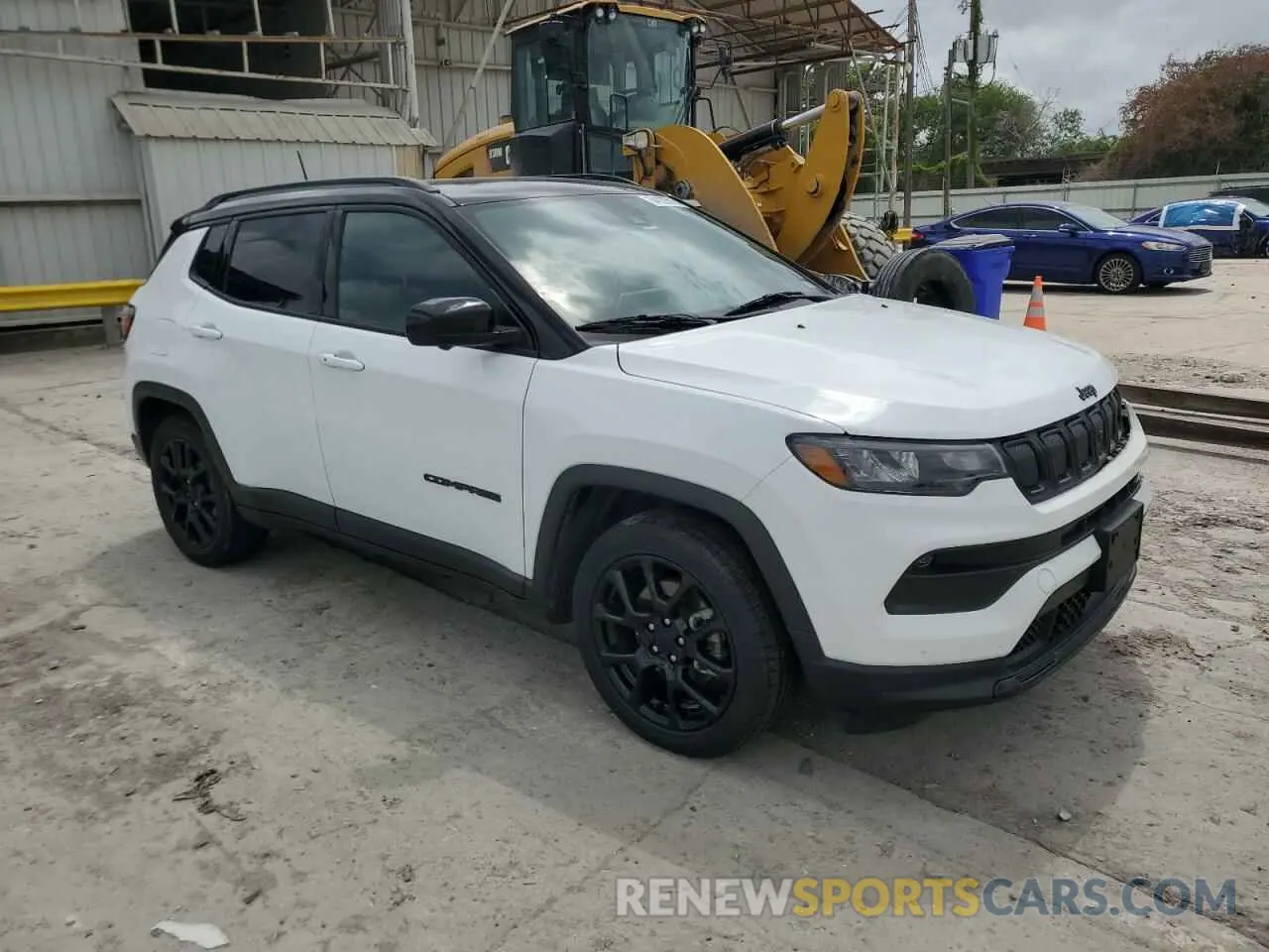 4 fotografías del automóvil dañado 3C4NJCBB9NT211131 JEEP COMPASS 2022