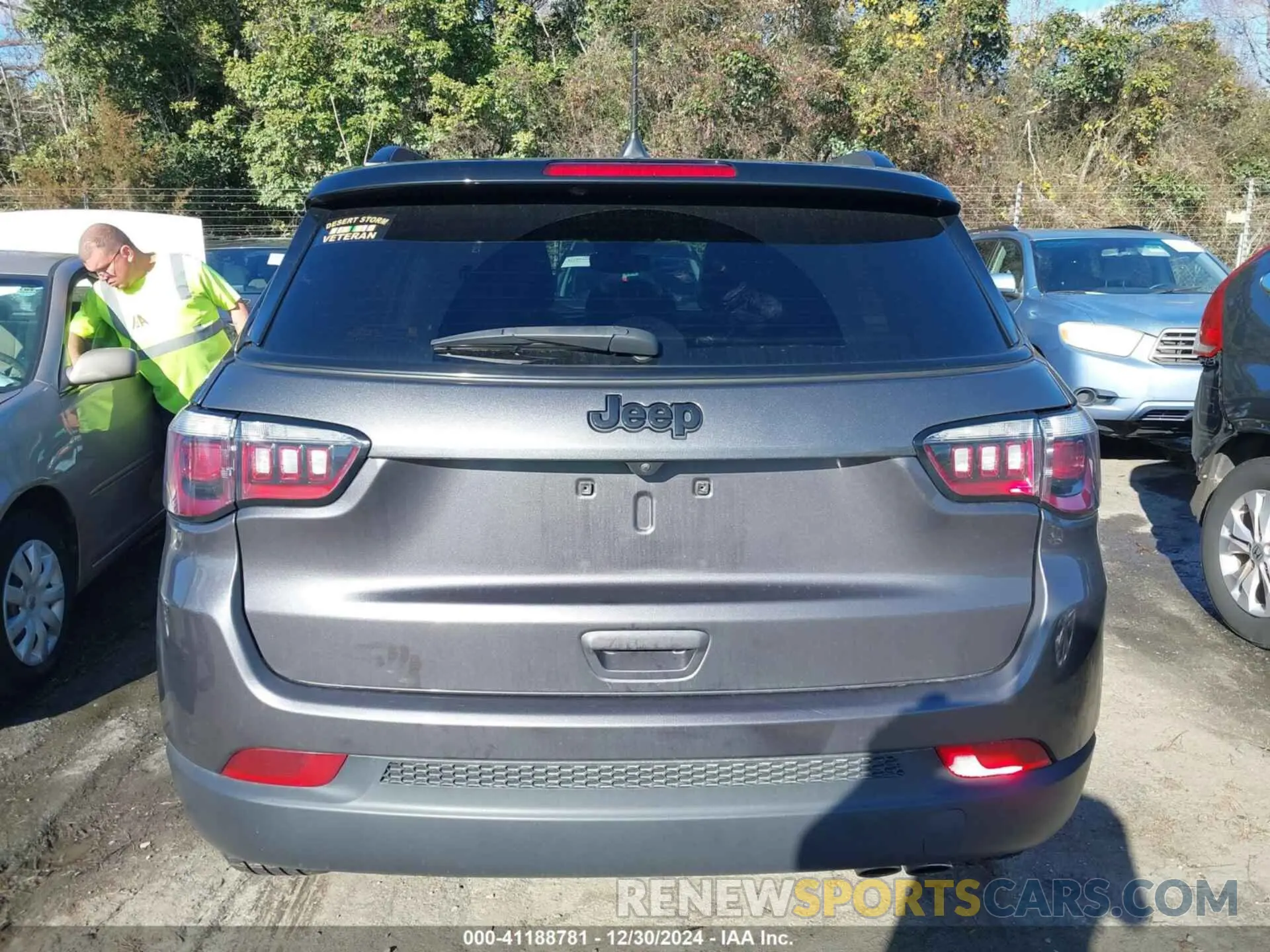 16 fotografías del automóvil dañado 3C4NJCBBXNT188054 JEEP COMPASS 2022