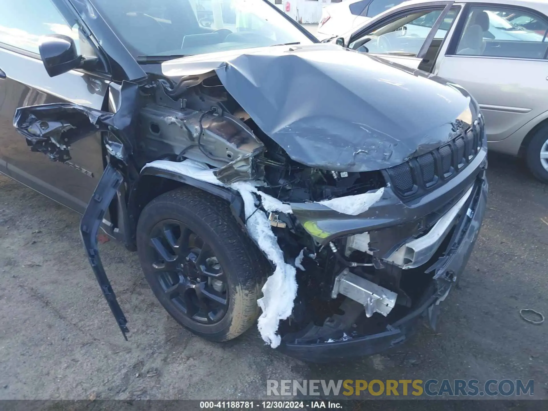 6 fotografías del automóvil dañado 3C4NJCBBXNT188054 JEEP COMPASS 2022