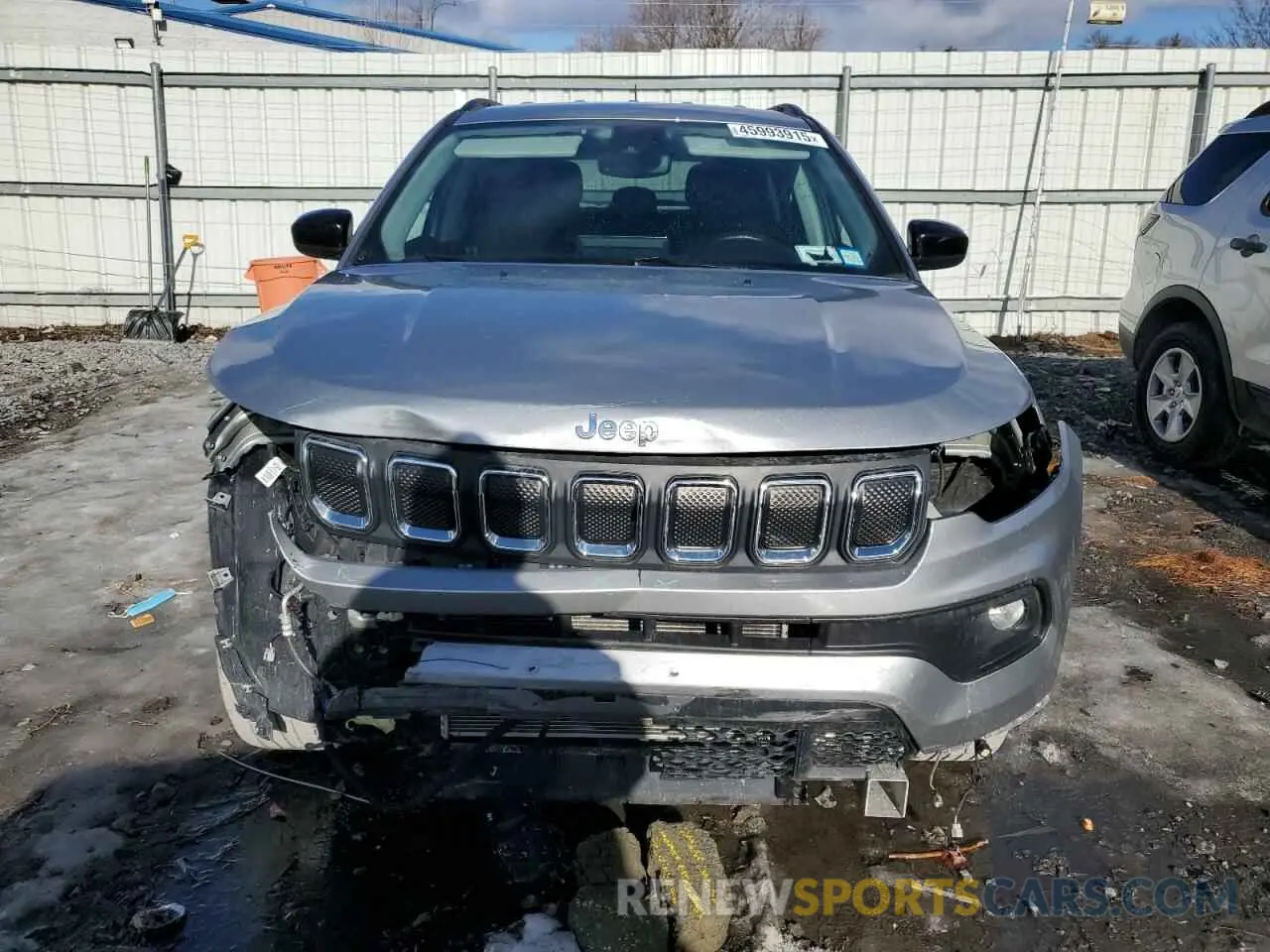 5 fotografías del automóvil dañado 3C4NJDBB0NT181023 JEEP COMPASS 2022