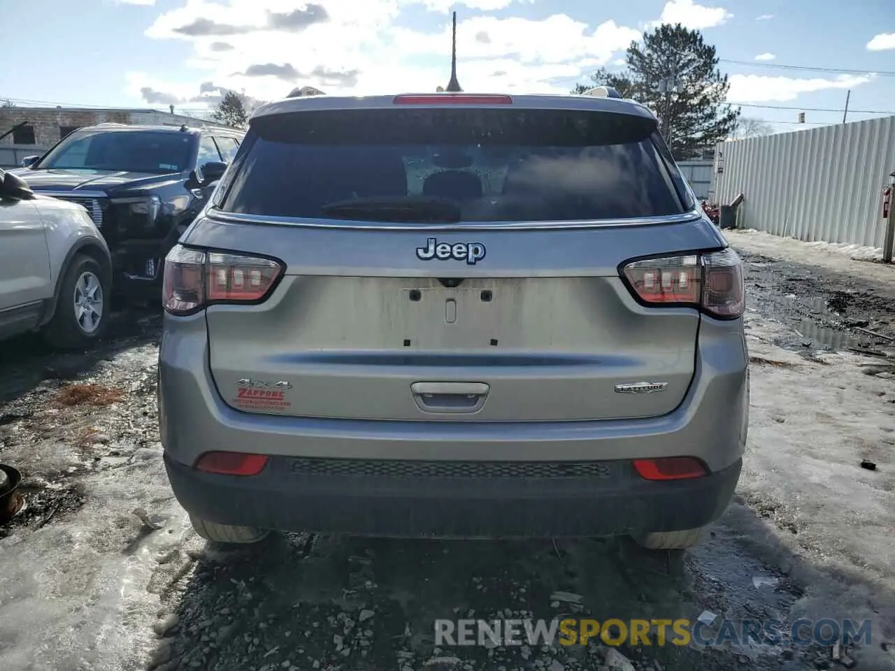 6 fotografías del automóvil dañado 3C4NJDBB0NT181023 JEEP COMPASS 2022