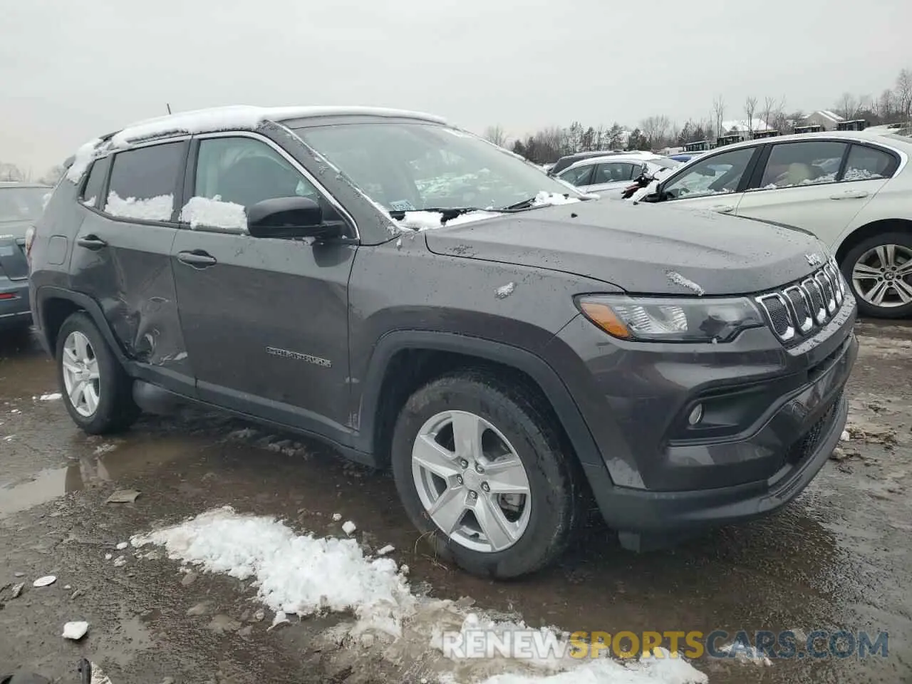 4 fotografías del automóvil dañado 3C4NJDBB0NT217079 JEEP COMPASS 2022