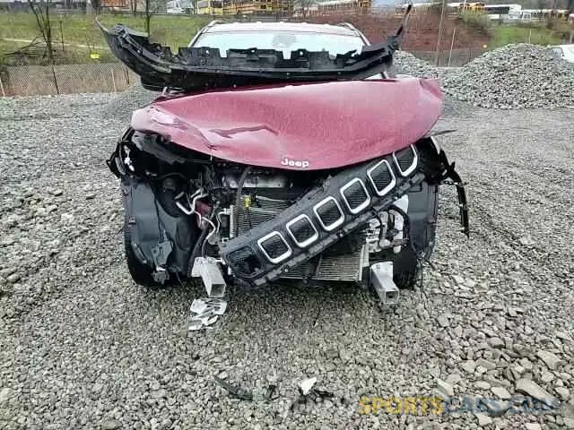 12 fotografías del automóvil dañado 3C4NJDBB1NT118769 JEEP COMPASS 2022