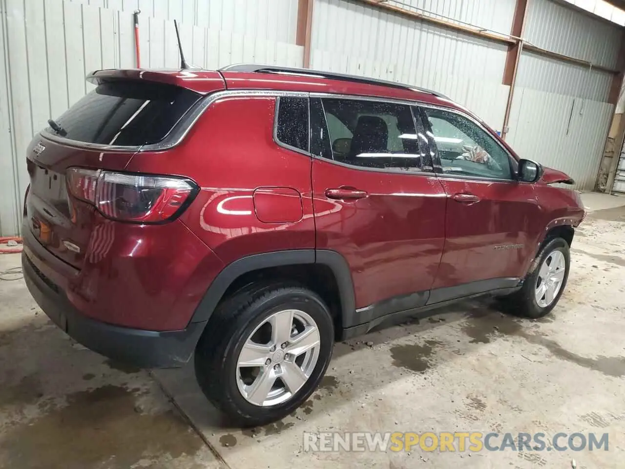 3 fotografías del automóvil dañado 3C4NJDBB1NT118769 JEEP COMPASS 2022