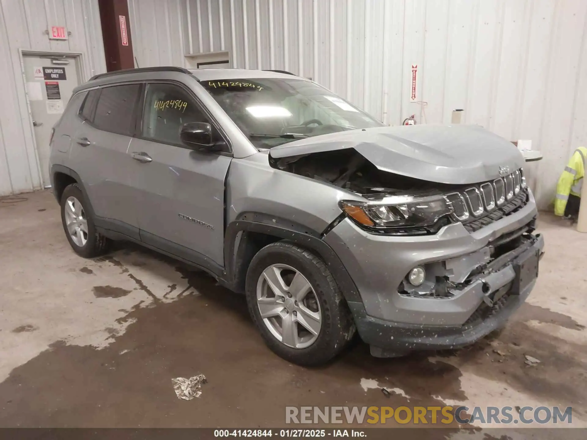 1 fotografías del automóvil dañado 3C4NJDBB1NT164537 JEEP COMPASS 2022
