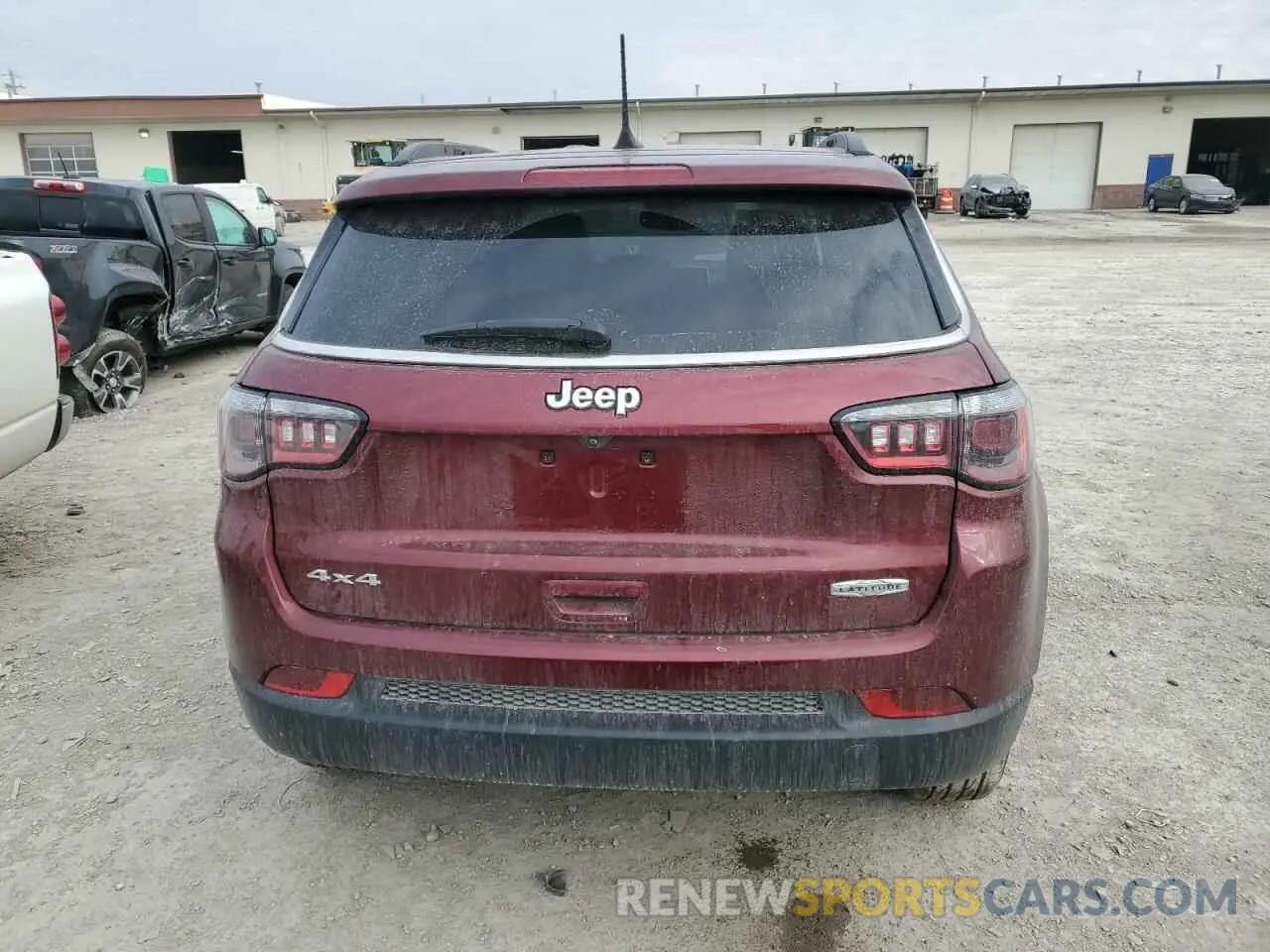 6 fotografías del automóvil dañado 3C4NJDBB2NT111913 JEEP COMPASS 2022