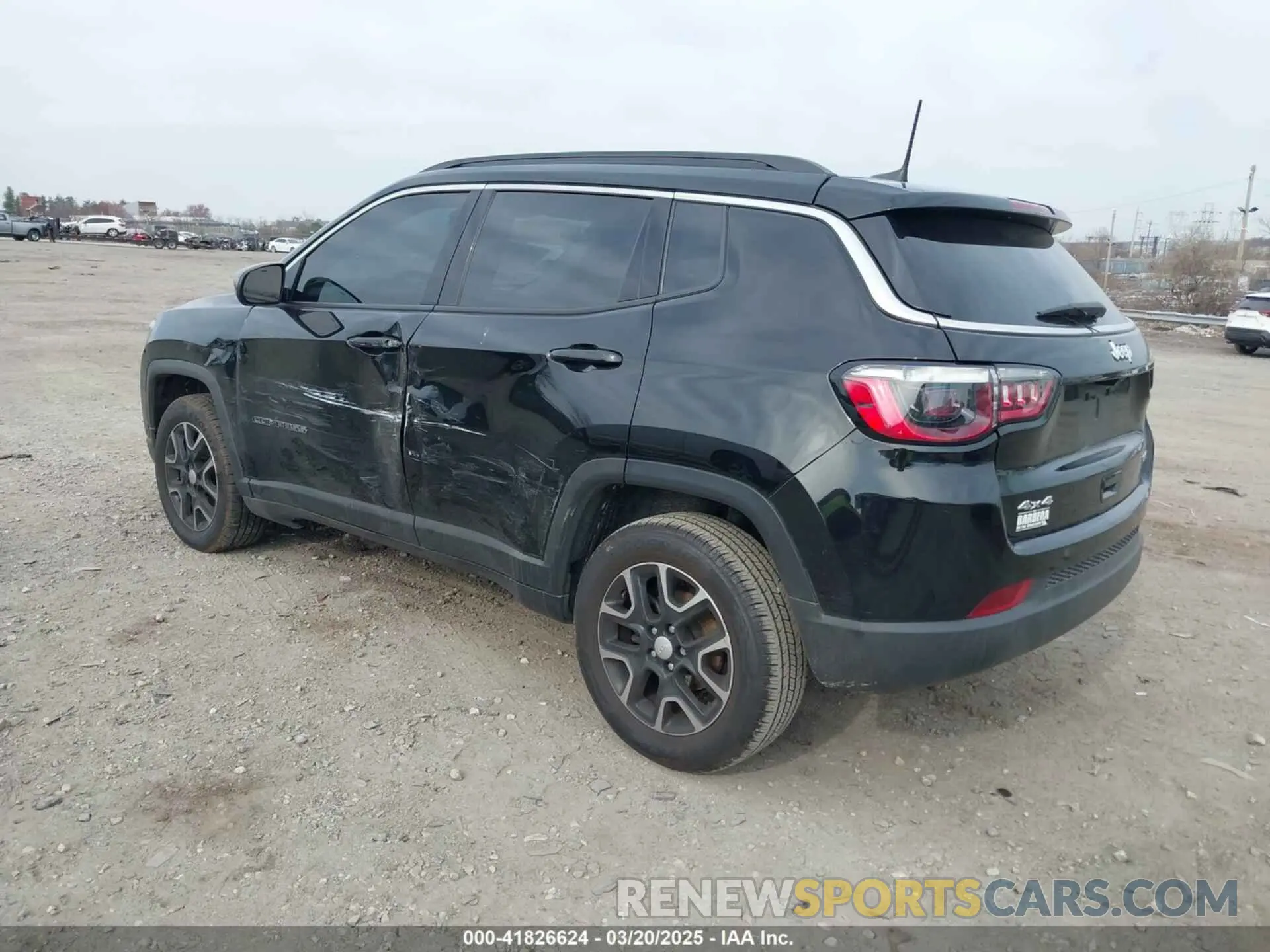 3 fotografías del automóvil dañado 3C4NJDBB2NT135824 JEEP COMPASS 2022