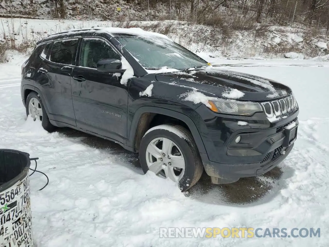 4 fotografías del automóvil dañado 3C4NJDBB2NT151988 JEEP COMPASS 2022