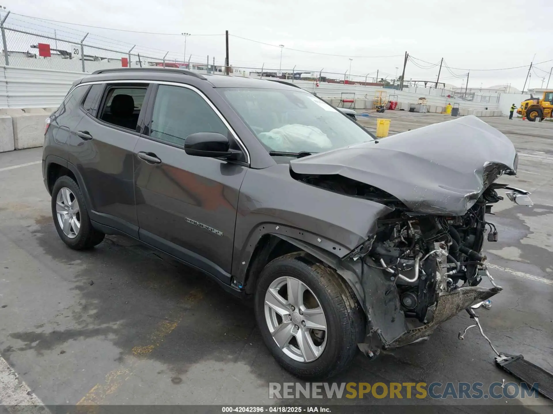 1 fotografías del automóvil dañado 3C4NJDBB2NT176163 JEEP COMPASS 2022