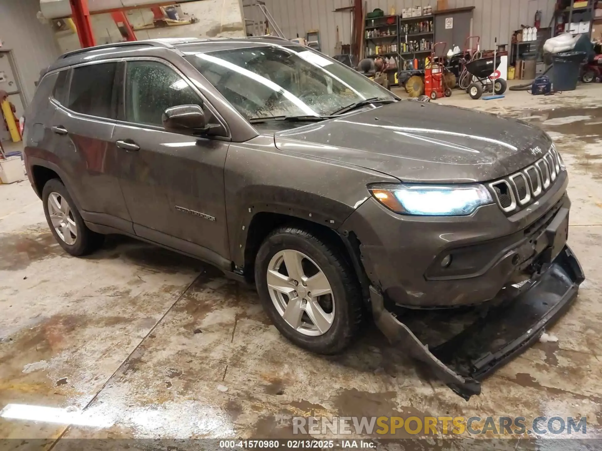 1 fotografías del automóvil dañado 3C4NJDBB3NT126047 JEEP COMPASS 2022