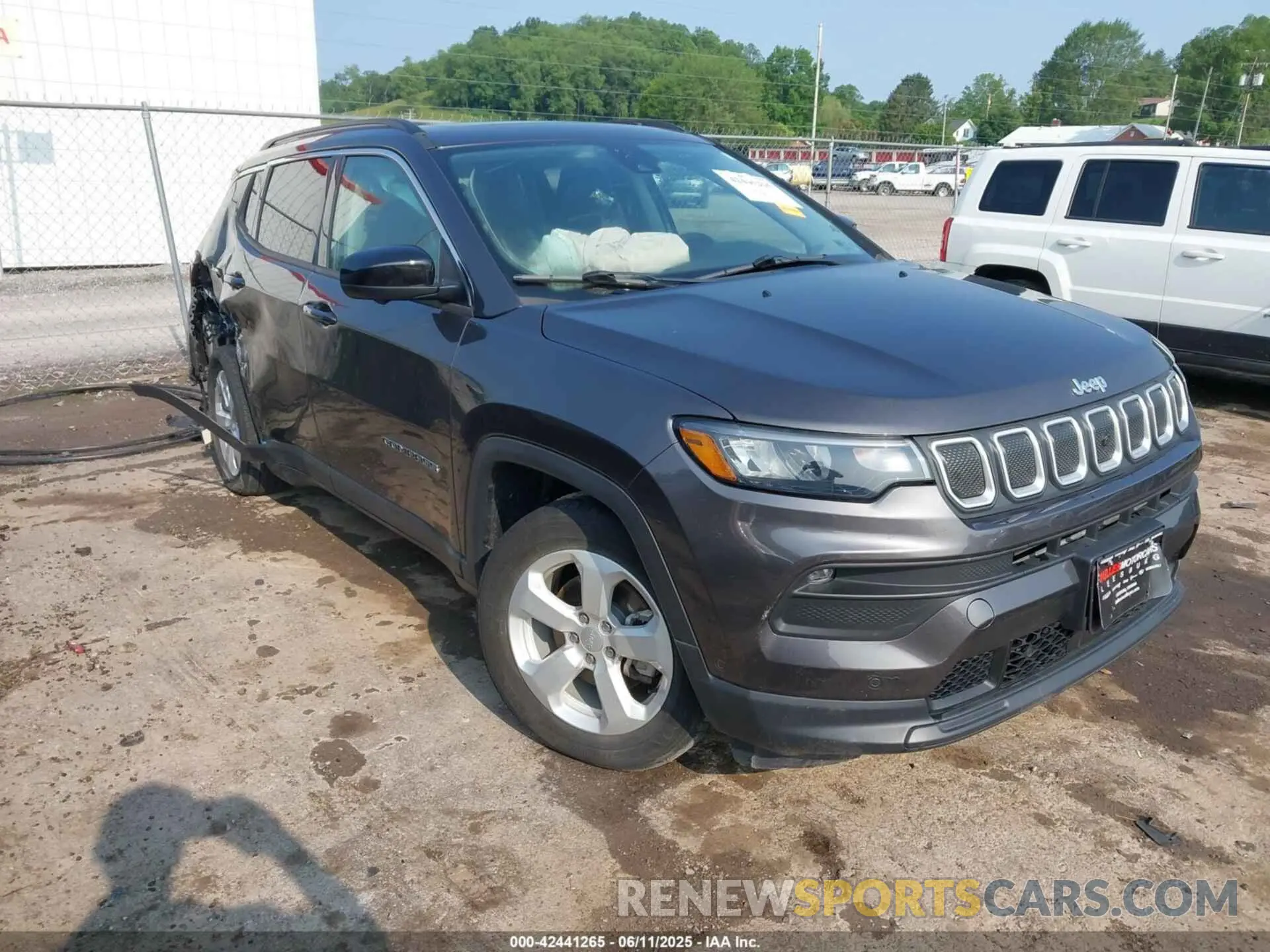 1 fotografías del automóvil dañado 3C4NJDBB3NT141583 JEEP COMPASS 2022