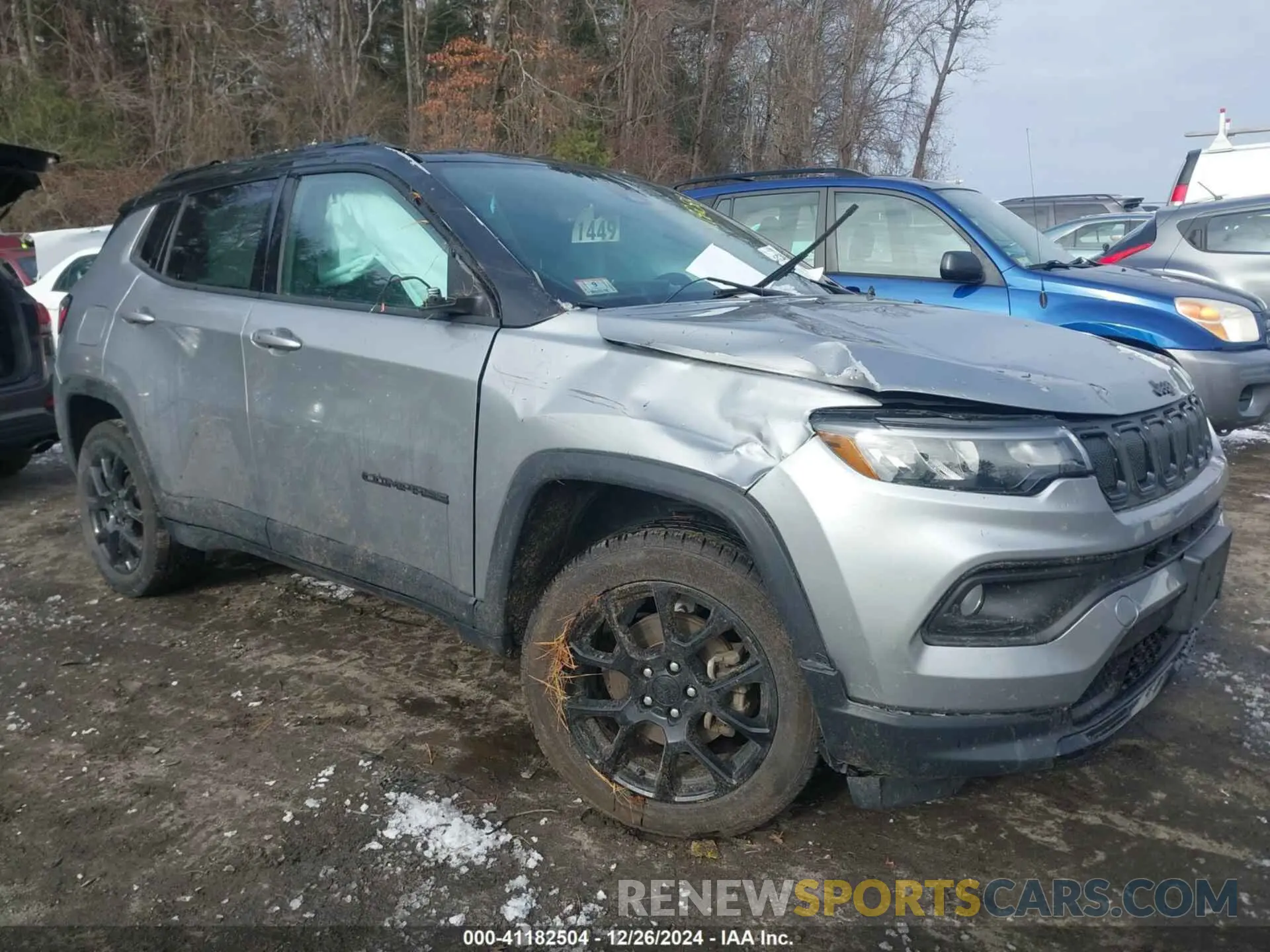 1 fotografías del automóvil dañado 3C4NJDBB4NT197015 JEEP COMPASS 2022