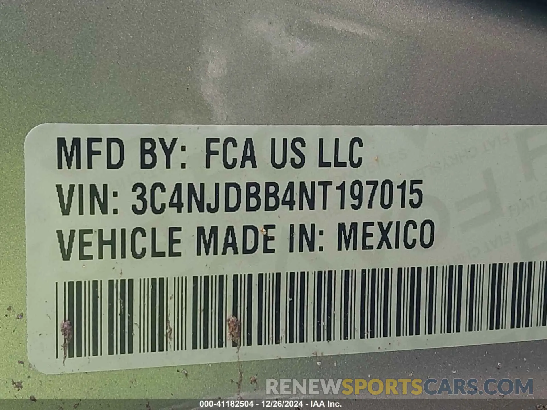9 fotografías del automóvil dañado 3C4NJDBB4NT197015 JEEP COMPASS 2022