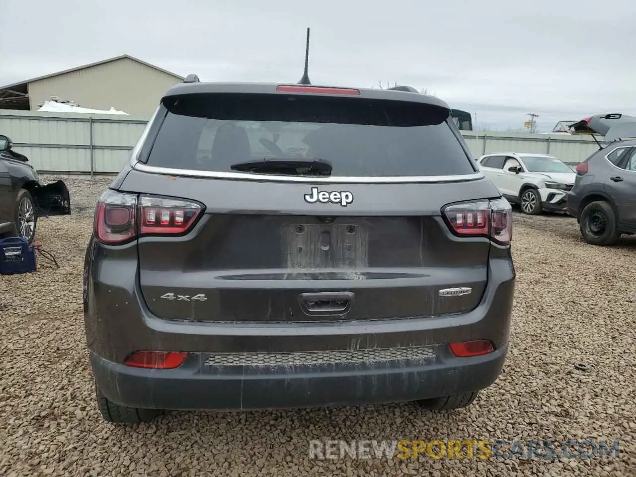 6 fotografías del automóvil dañado 3C4NJDBB5NT104566 JEEP COMPASS 2022
