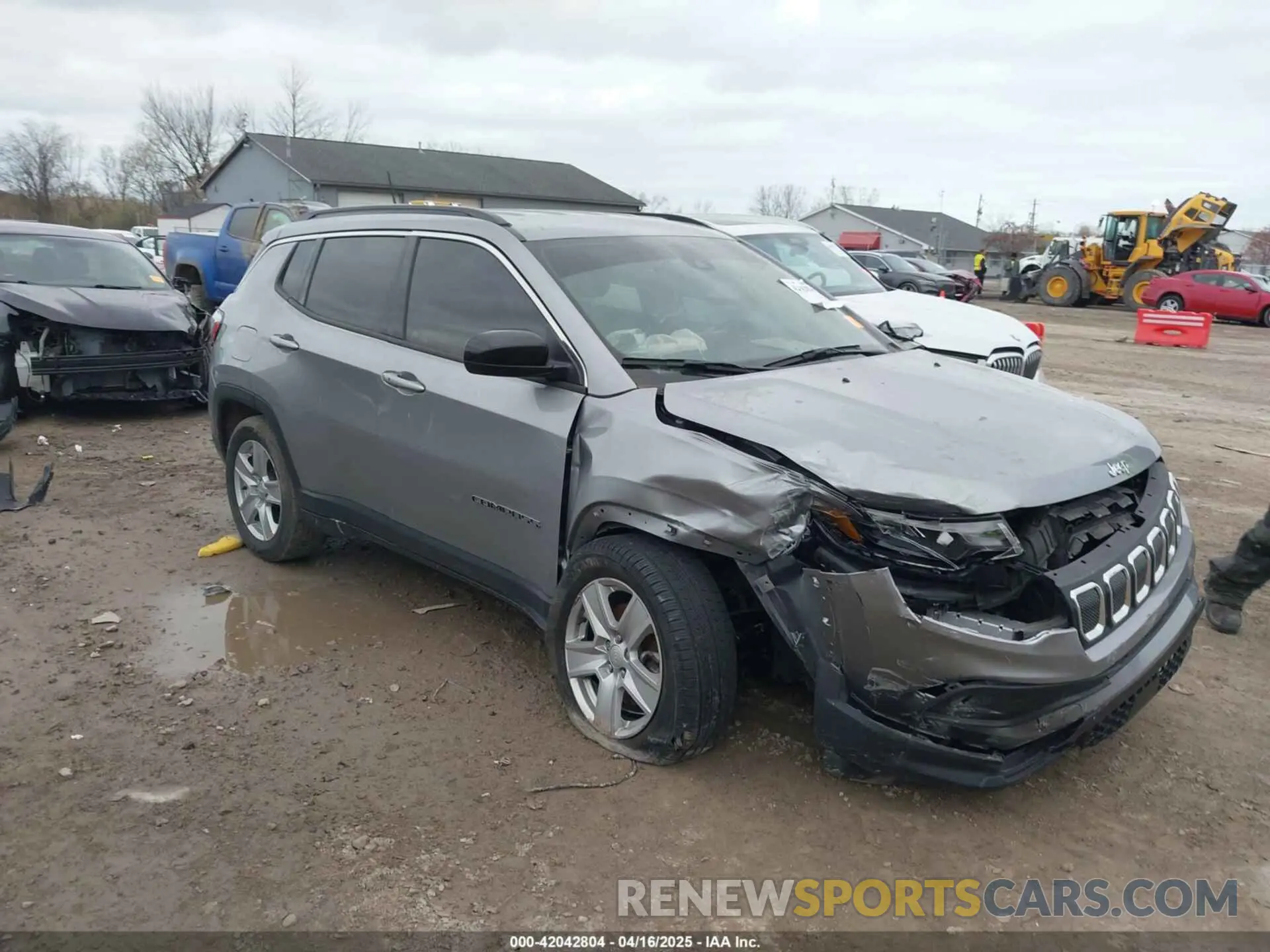 1 fotografías del automóvil dañado 3C4NJDBB5NT216798 JEEP COMPASS 2022