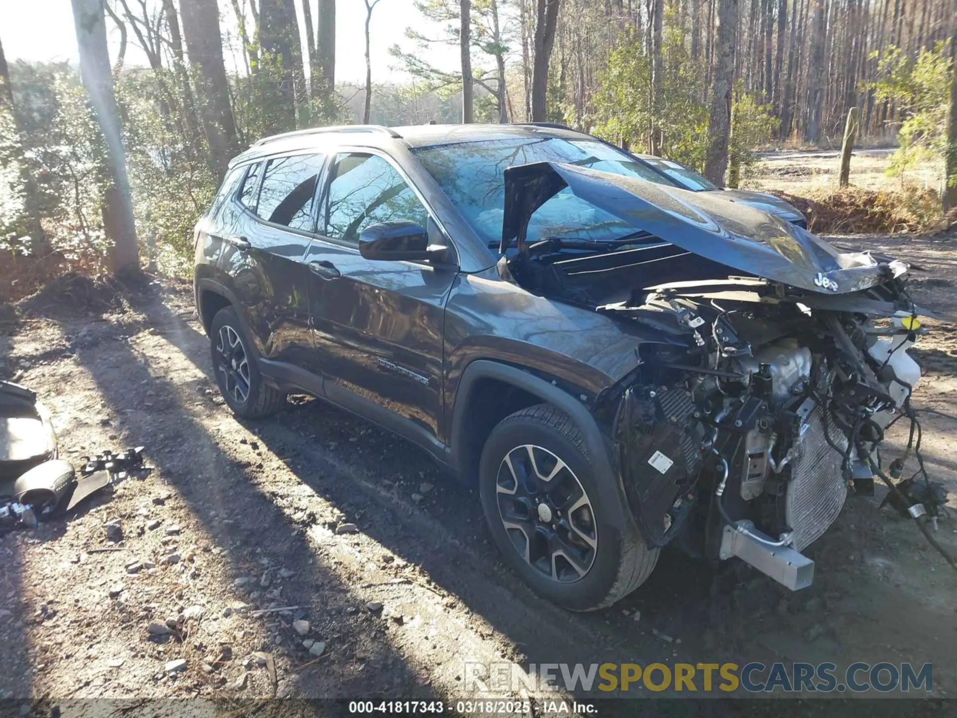 1 fotografías del automóvil dañado 3C4NJDBB8NT124794 JEEP COMPASS 2022