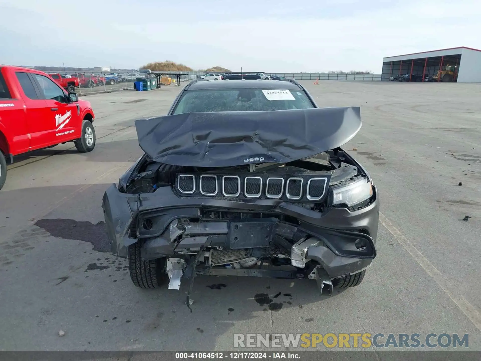 11 fotografías del automóvil dañado 3C4NJDBB8NT152417 JEEP COMPASS 2022