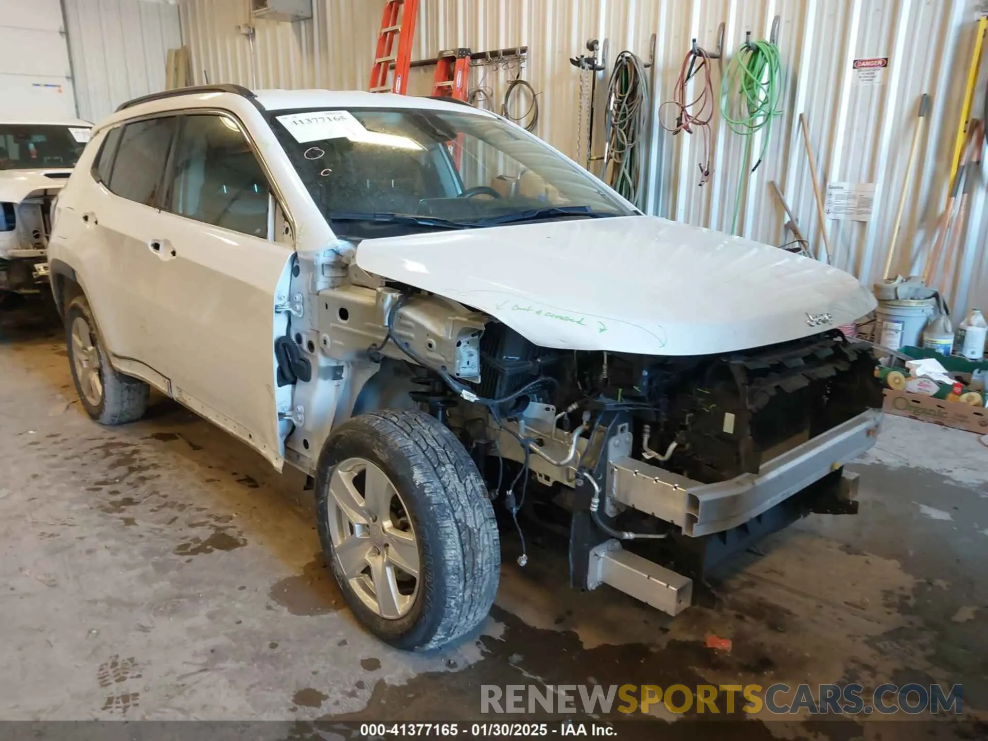 1 fotografías del automóvil dañado 3C4NJDBB9NT152152 JEEP COMPASS 2022