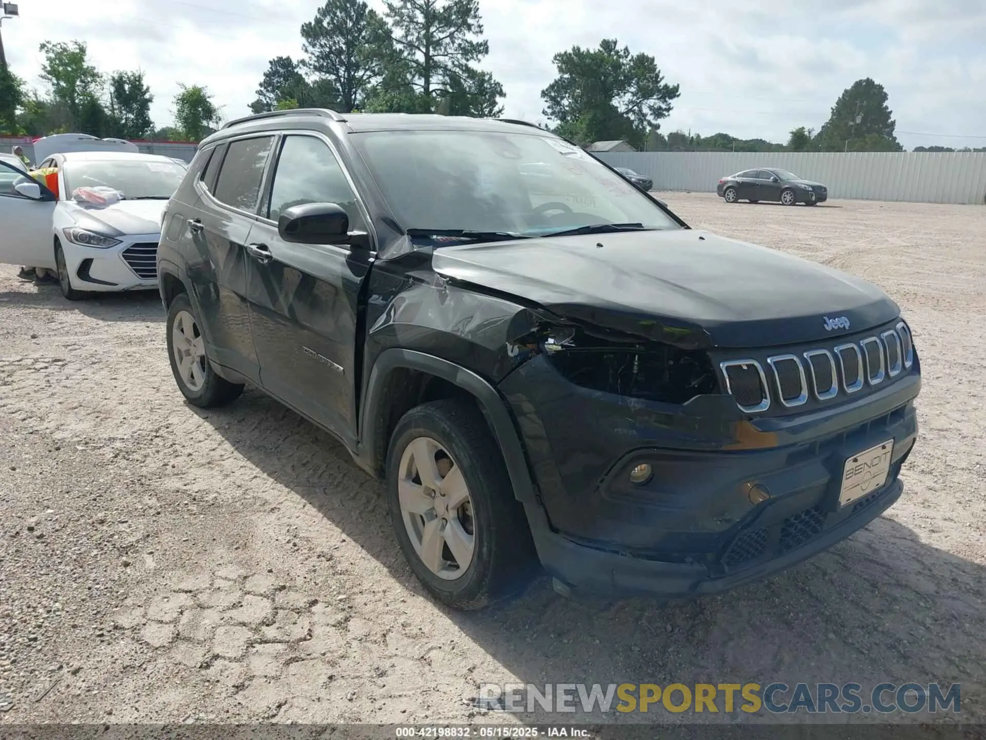 1 fotografías del automóvil dañado 3C4NJDBBXNT209295 JEEP COMPASS 2022