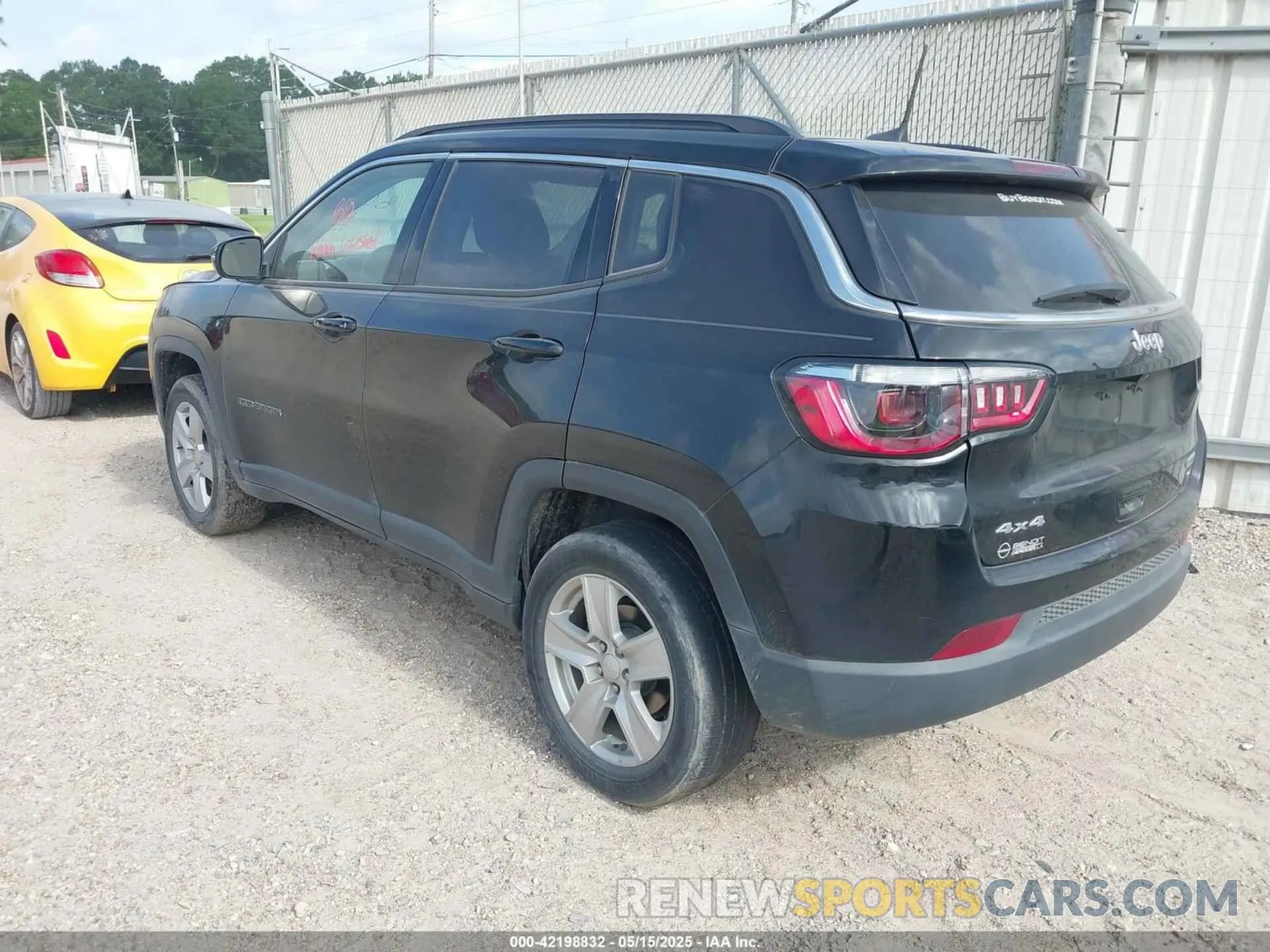 3 fotografías del automóvil dañado 3C4NJDBBXNT209295 JEEP COMPASS 2022