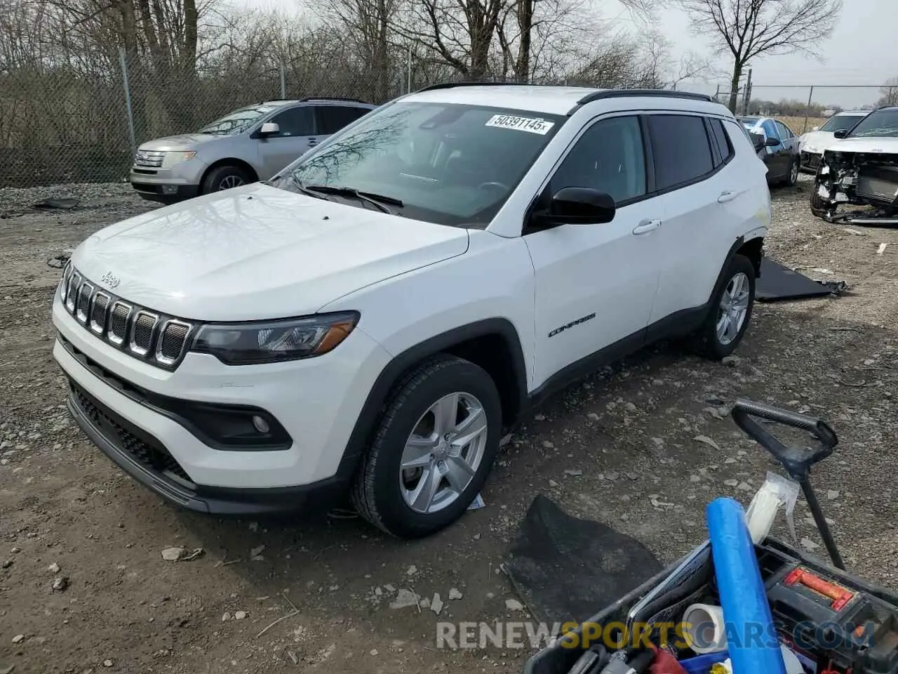 1 fotografías del automóvil dañado 3C4NJDBBXNT210334 JEEP COMPASS 2022