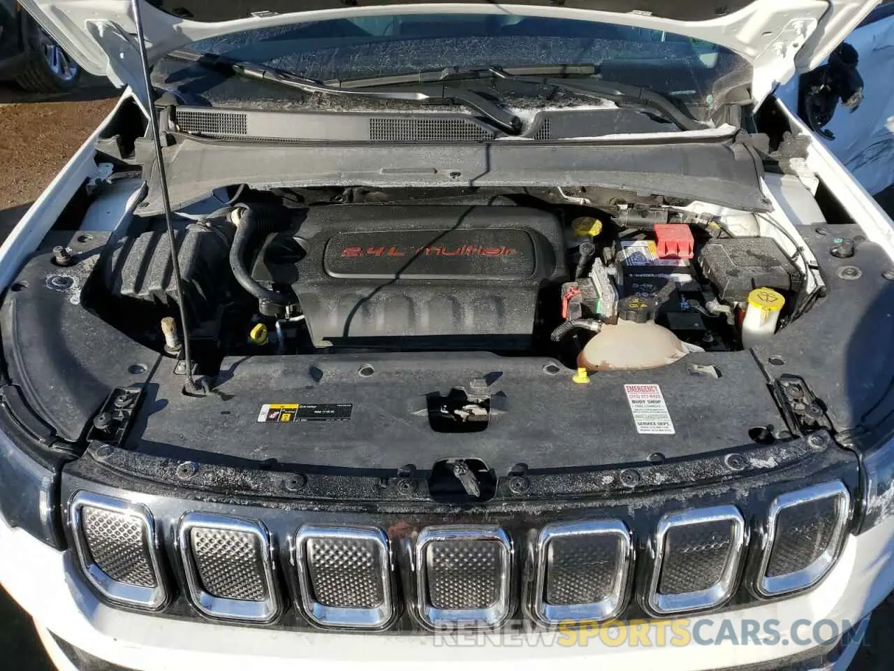 12 fotografías del automóvil dañado 3C4NJDCB0NT180288 JEEP COMPASS 2022