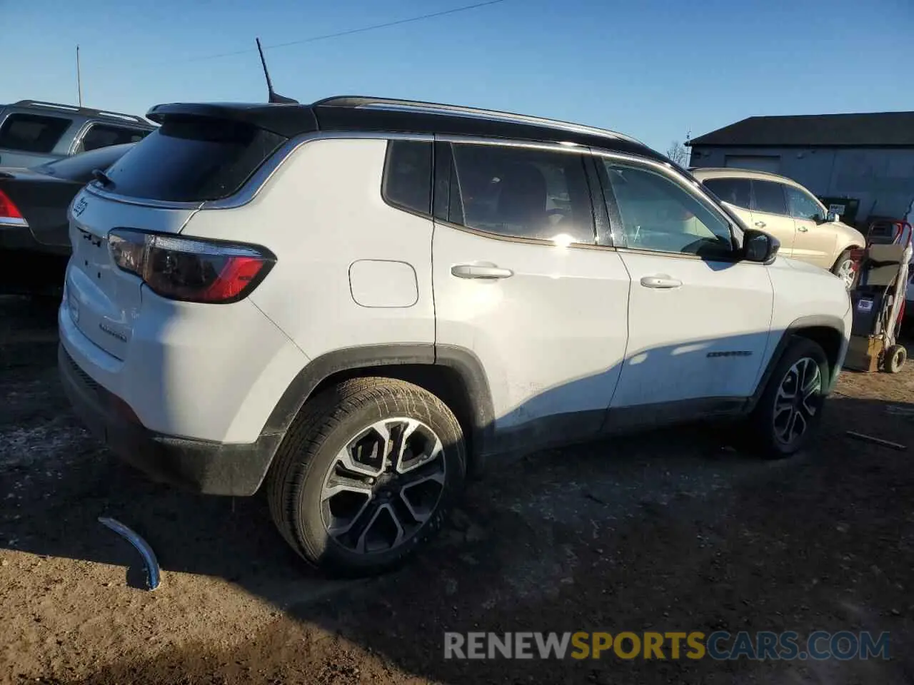 3 fotografías del automóvil dañado 3C4NJDCB0NT180288 JEEP COMPASS 2022